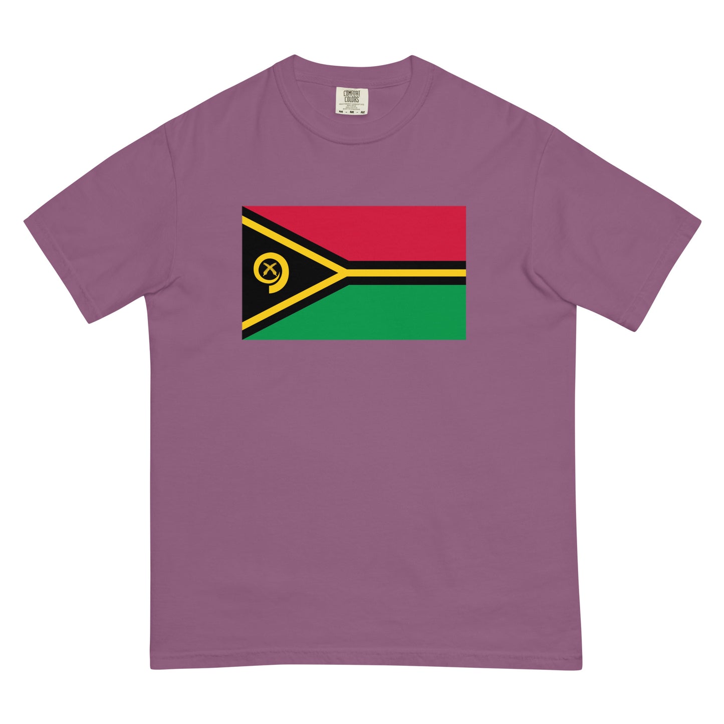 Vanuatu pride shirt in true navy – unisex, 2X large