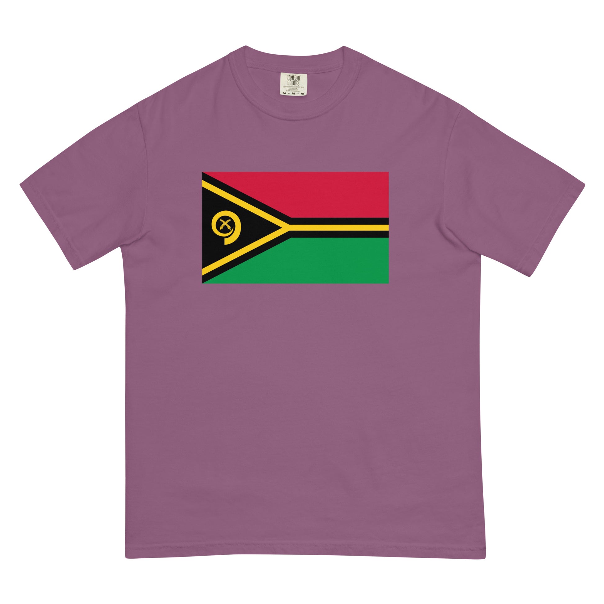 Vanuatu pride shirt in true navy – unisex, 2X large