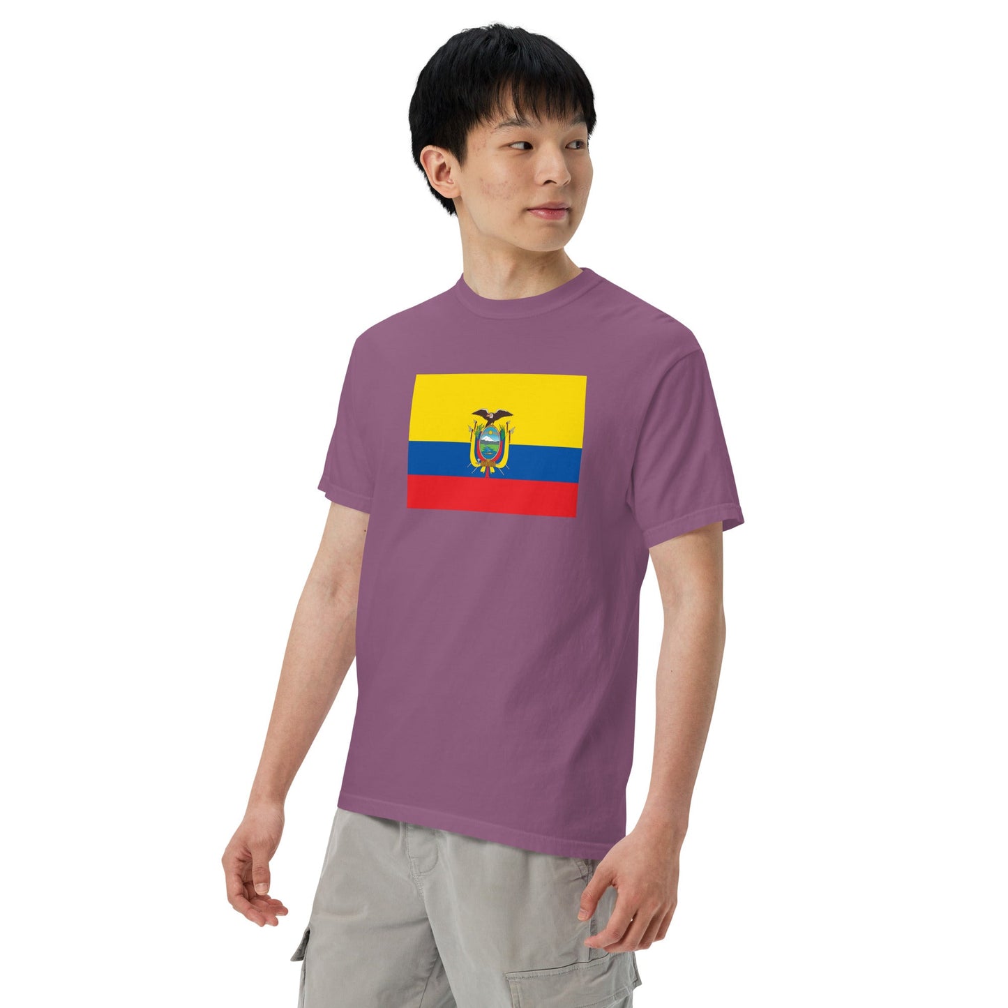 Ecuador national shirt, 4X large, in black