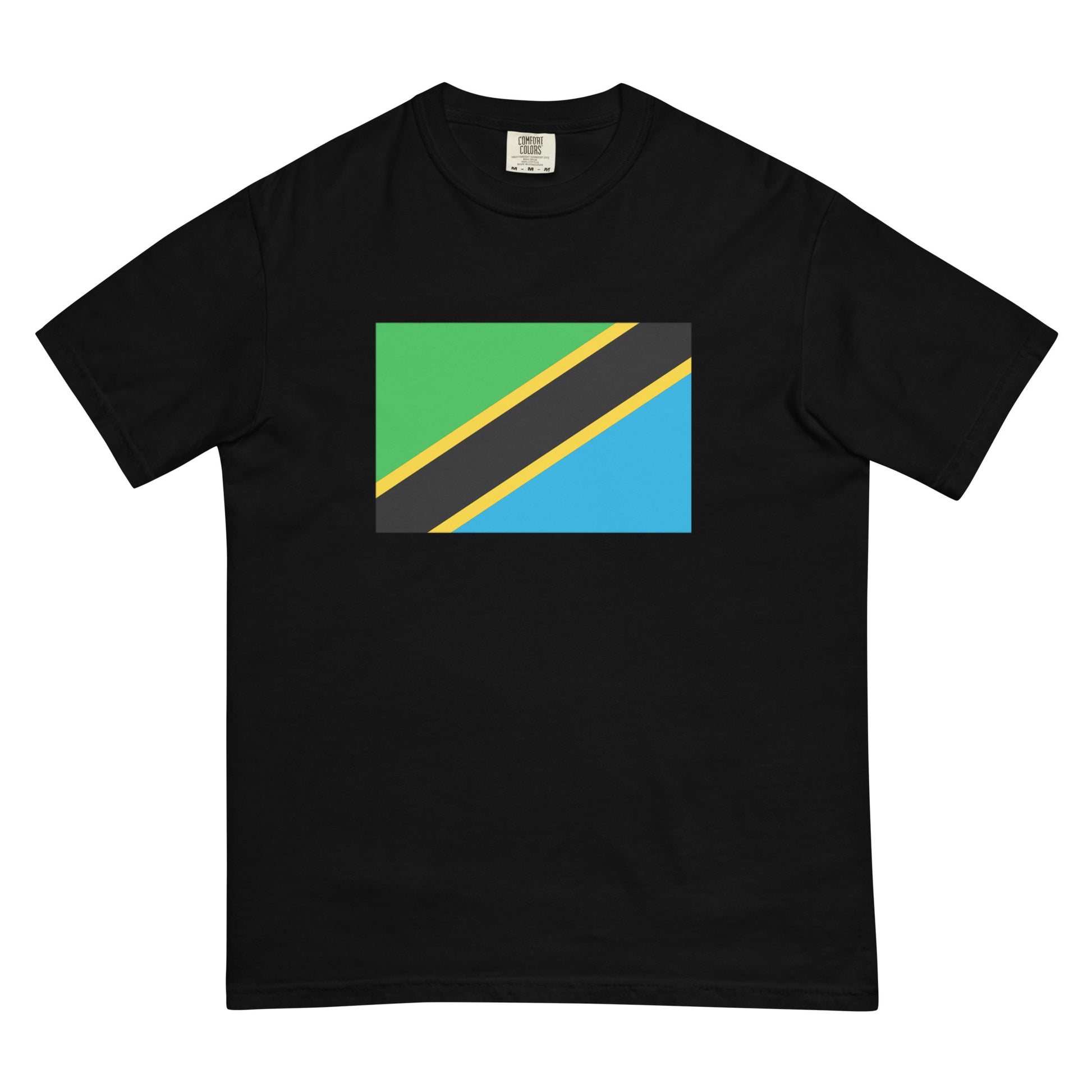 Tanzania heritage shirt, black, size 3X large