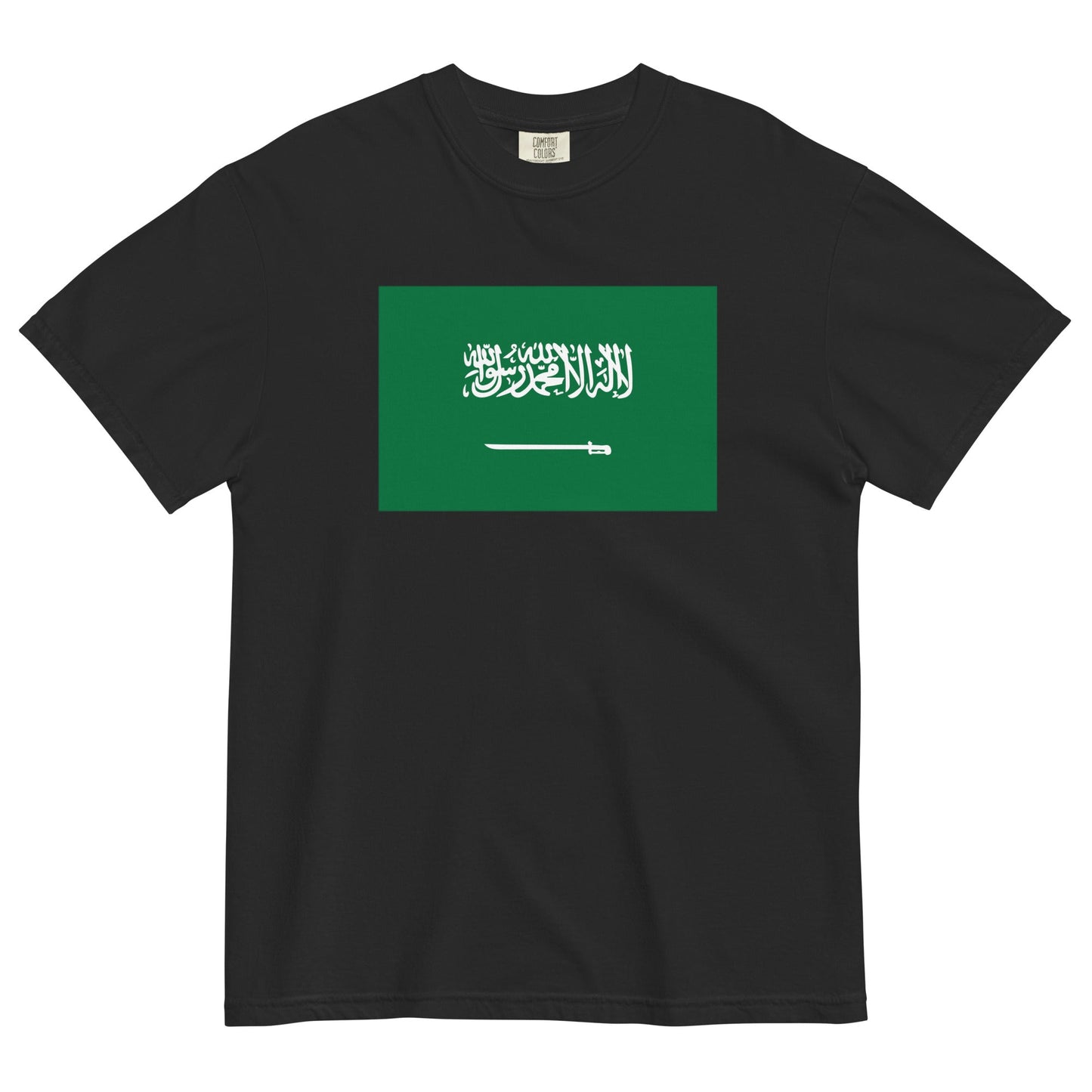 Saudi Arabia heritage shirt, black, size 3X large