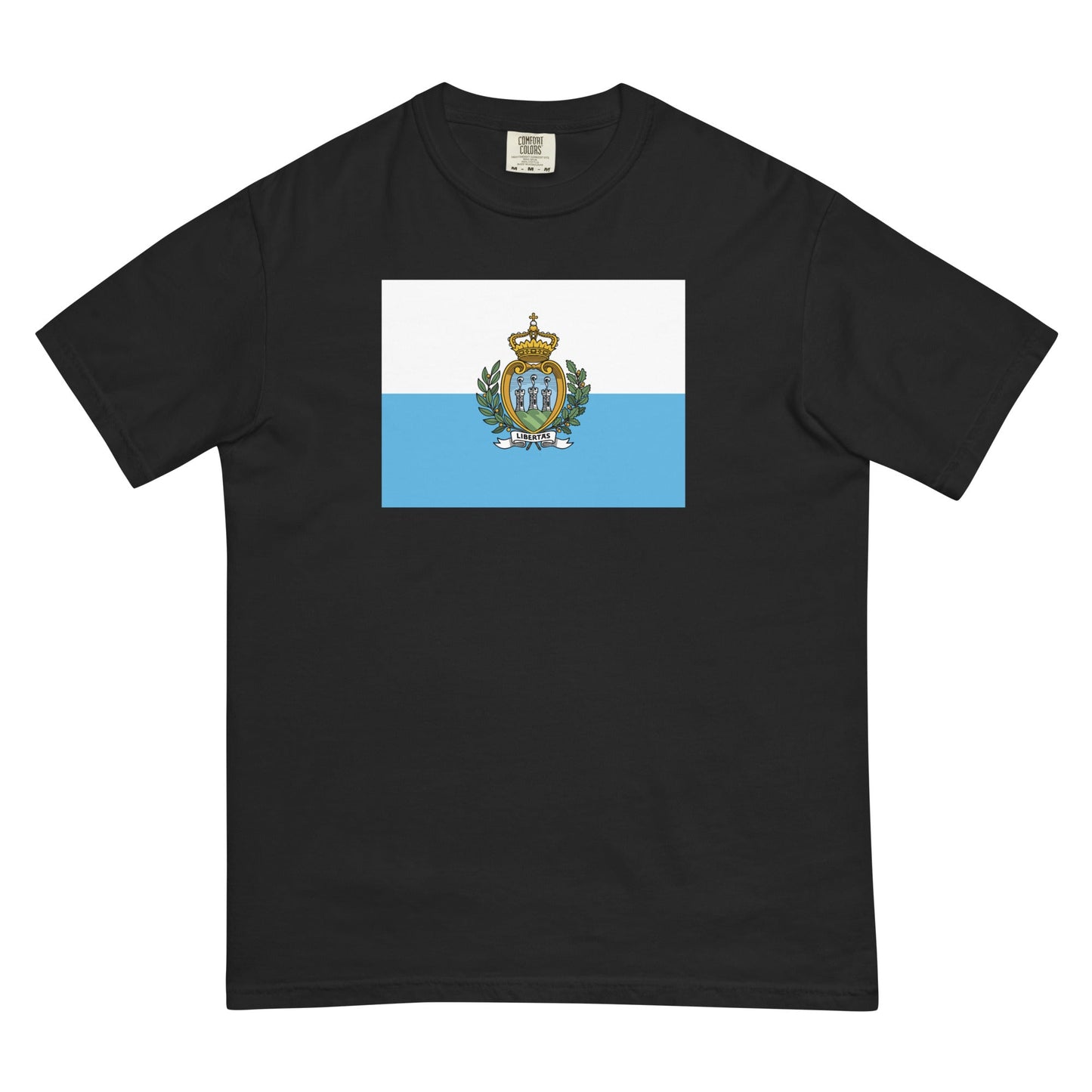 San Marino heritage shirt, black, size 3X large