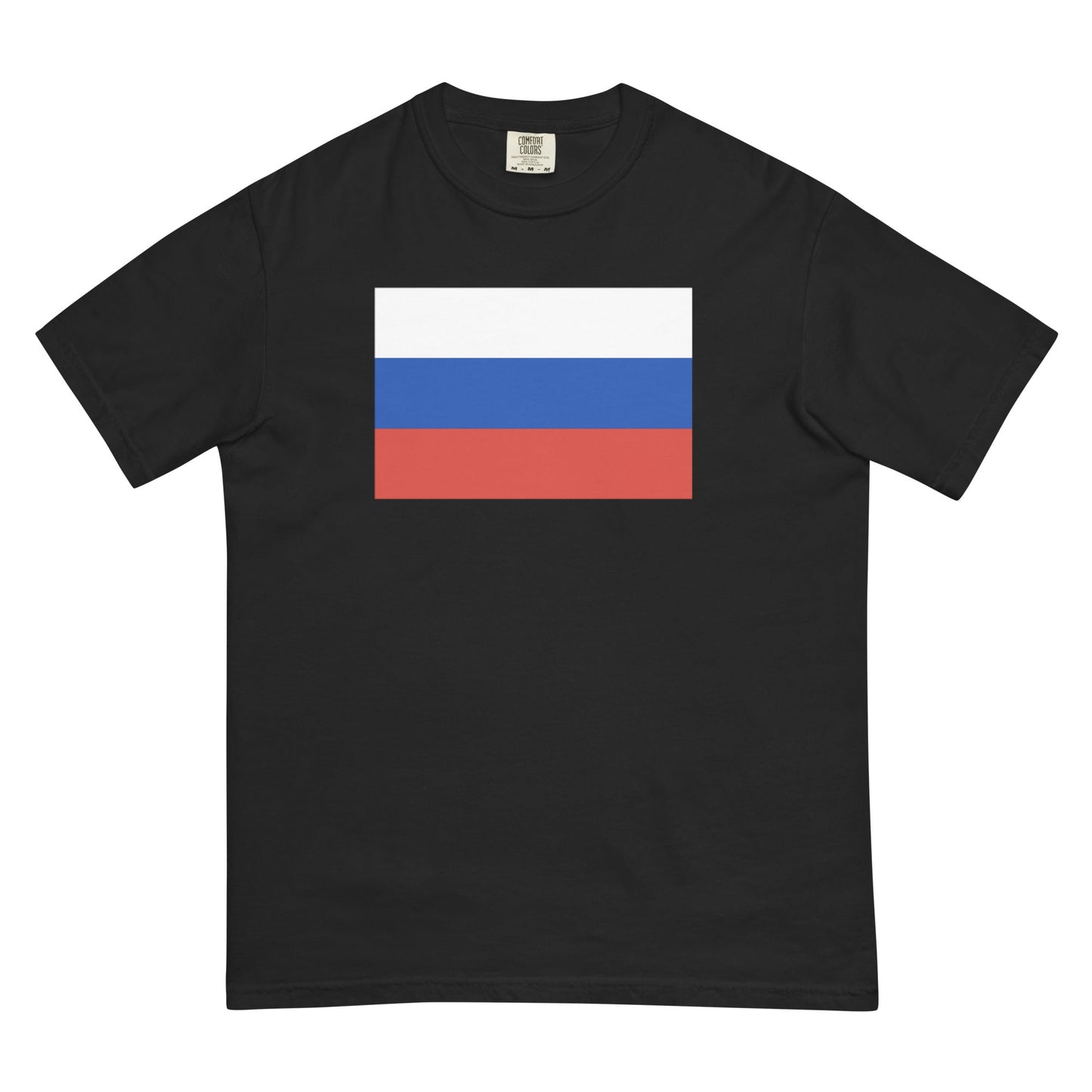 Russia pride shirt in true navy – unisex, small
