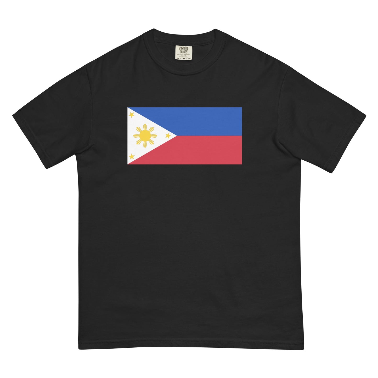 Philippines pride shirt in black – unisex, 4X large