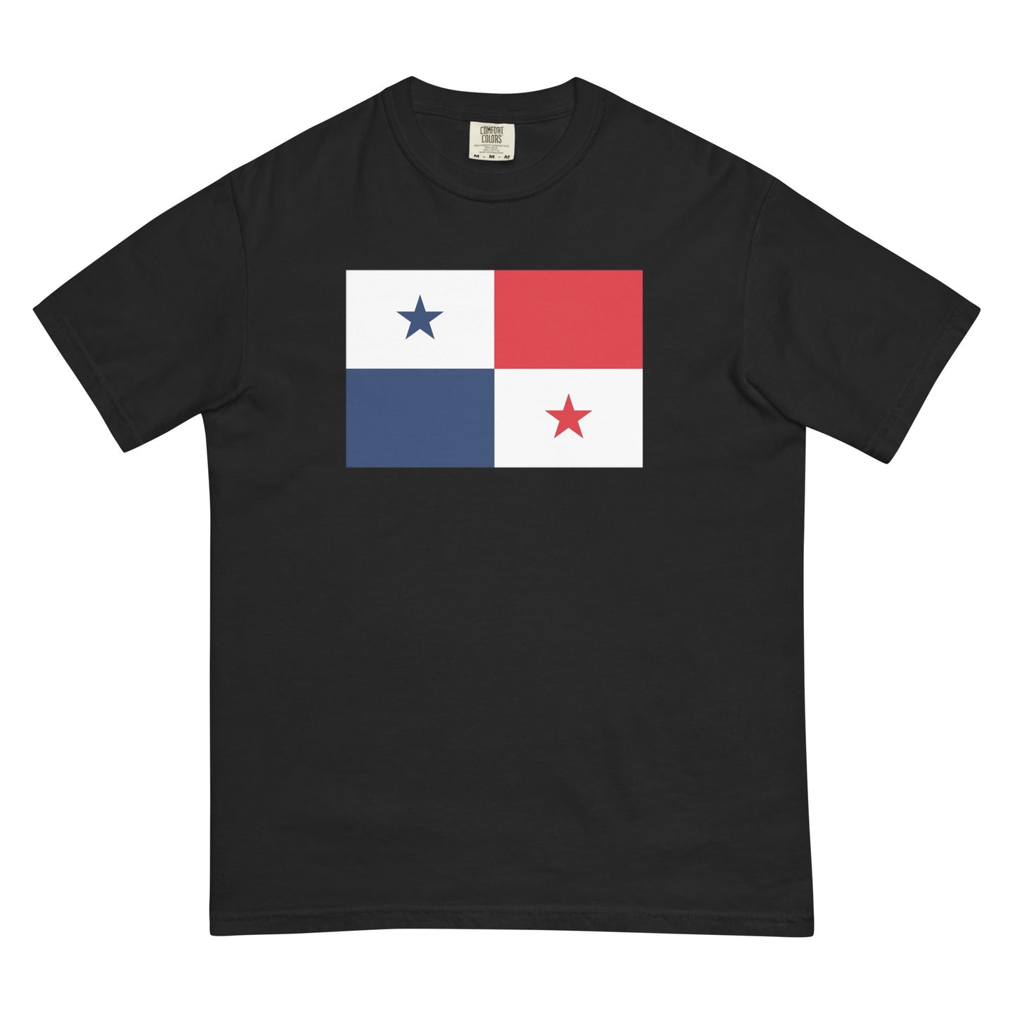 Panama pride shirt in black – unisex, 4X large