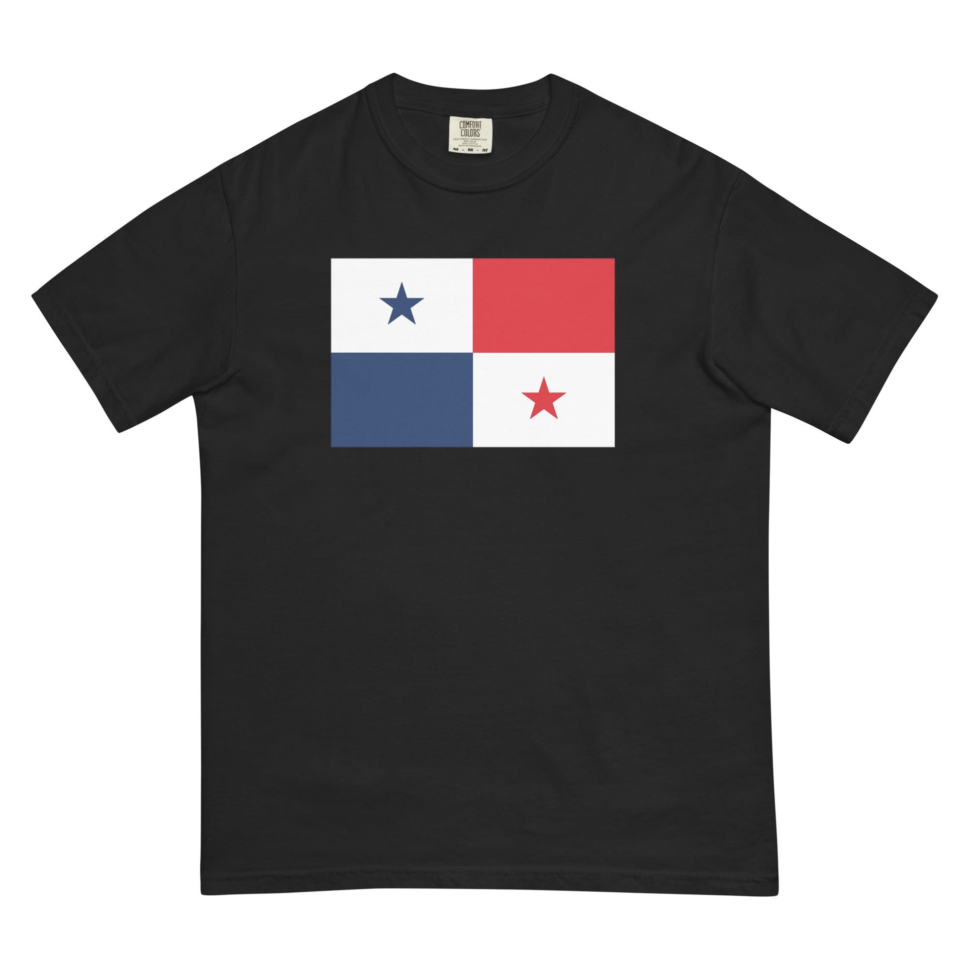 Panama pride shirt in black – unisex, 4X large