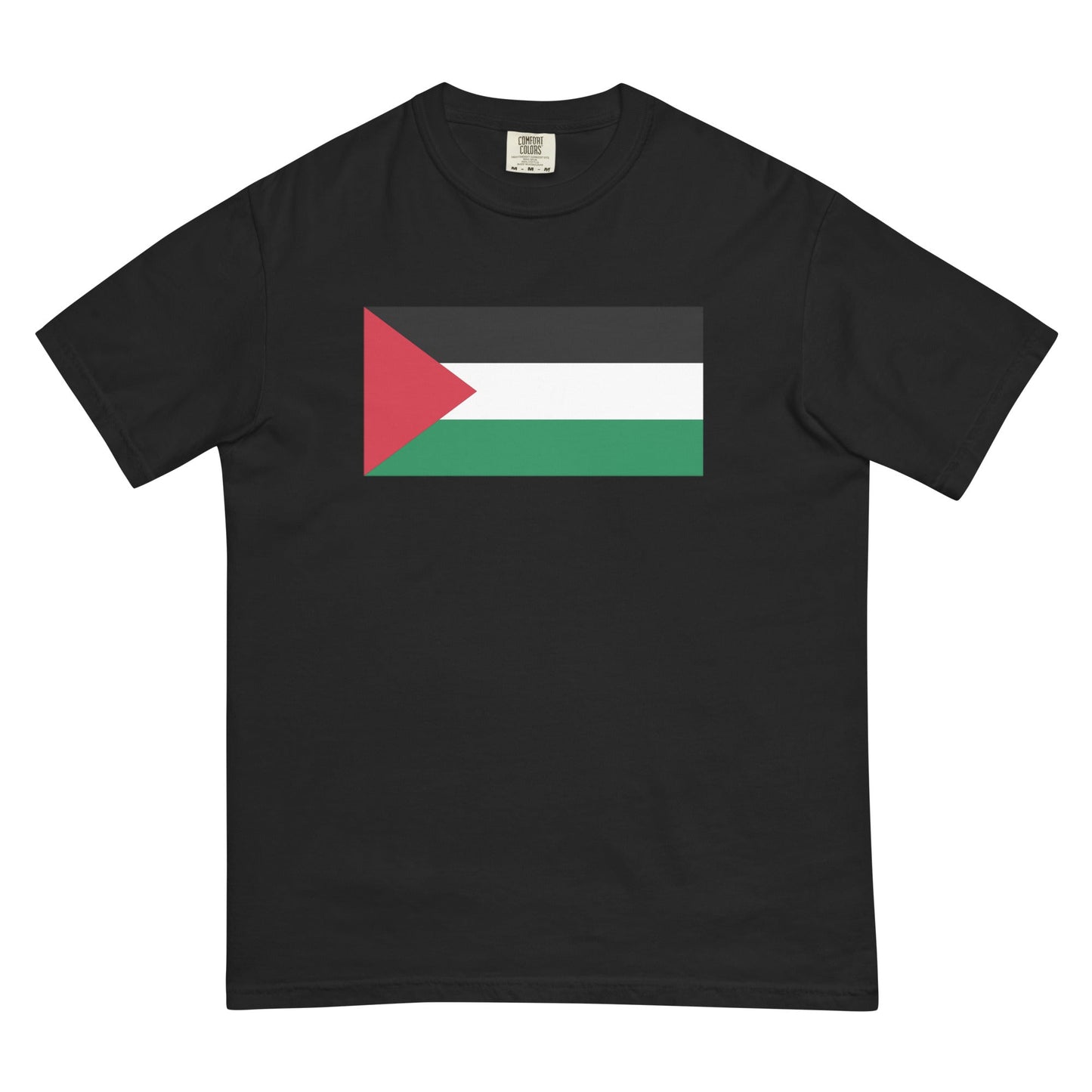 Palestine pride shirt in red – unisex, large
