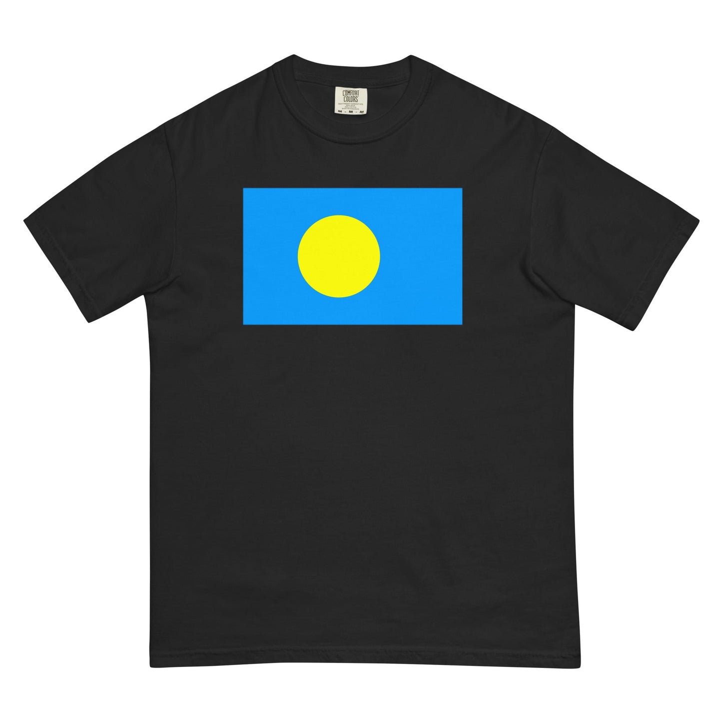 Palau heritage shirt, black, size 4X large