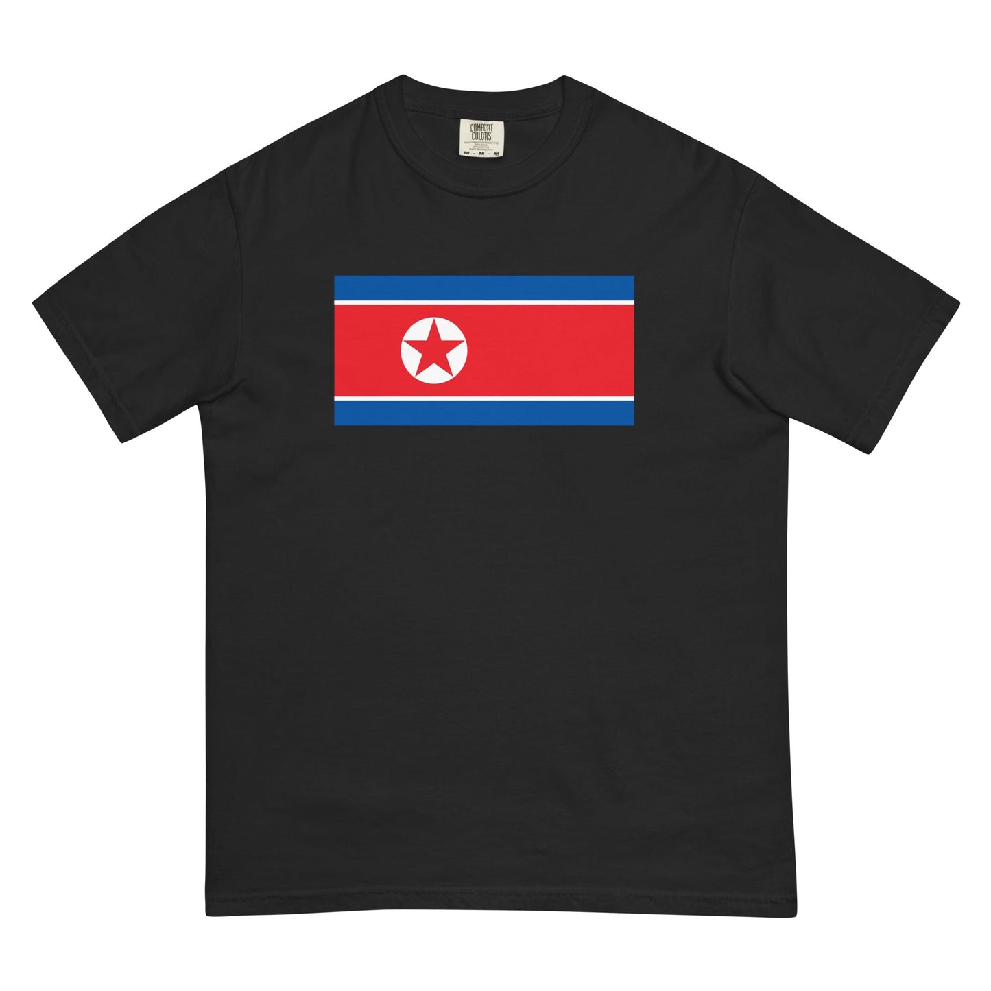 North Korea national shirt, 4X large, in black