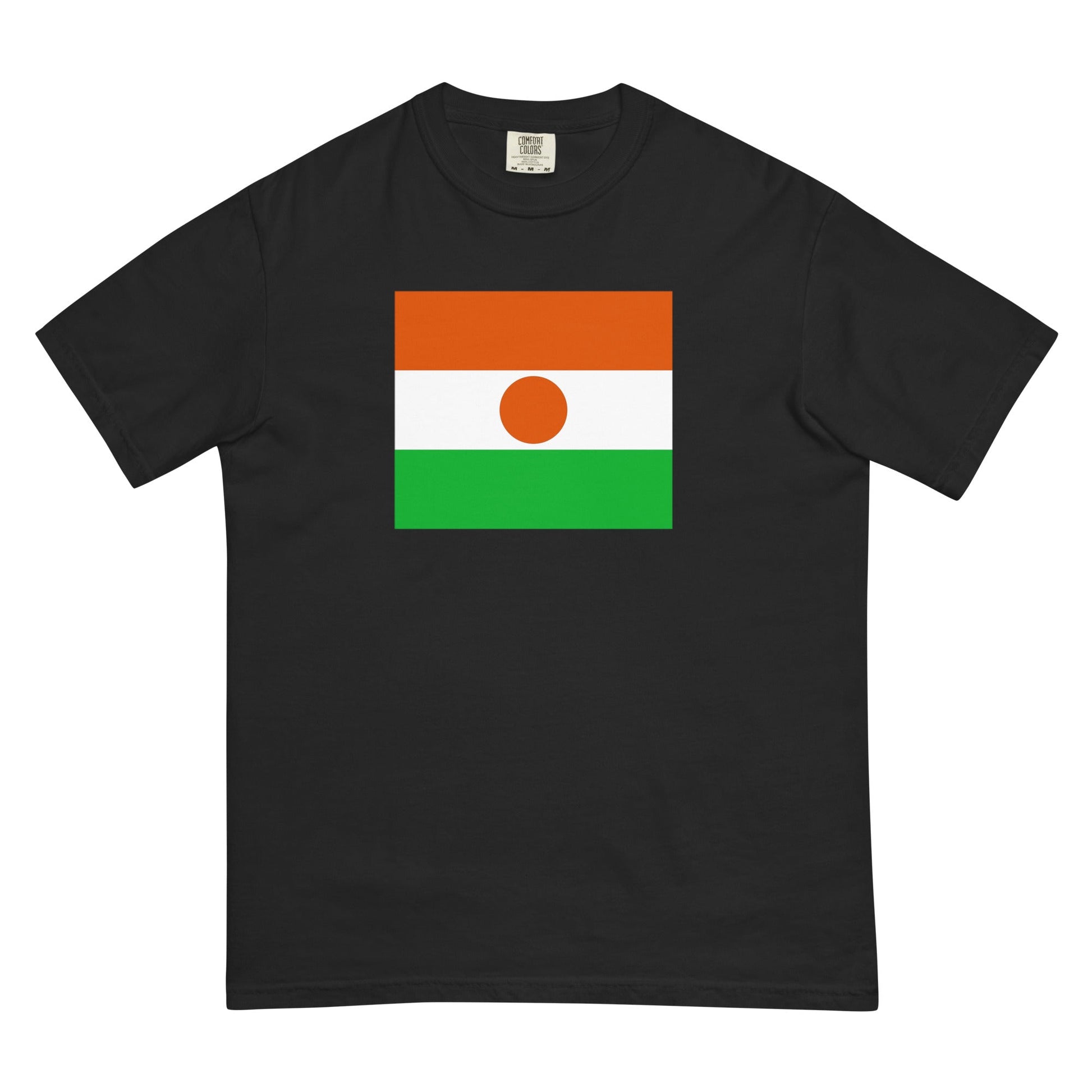 red shirt with Niger flag design, 4X large