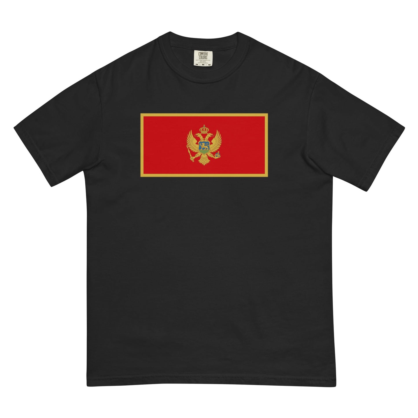 Montenegro heritage shirt, red, size 2X large
