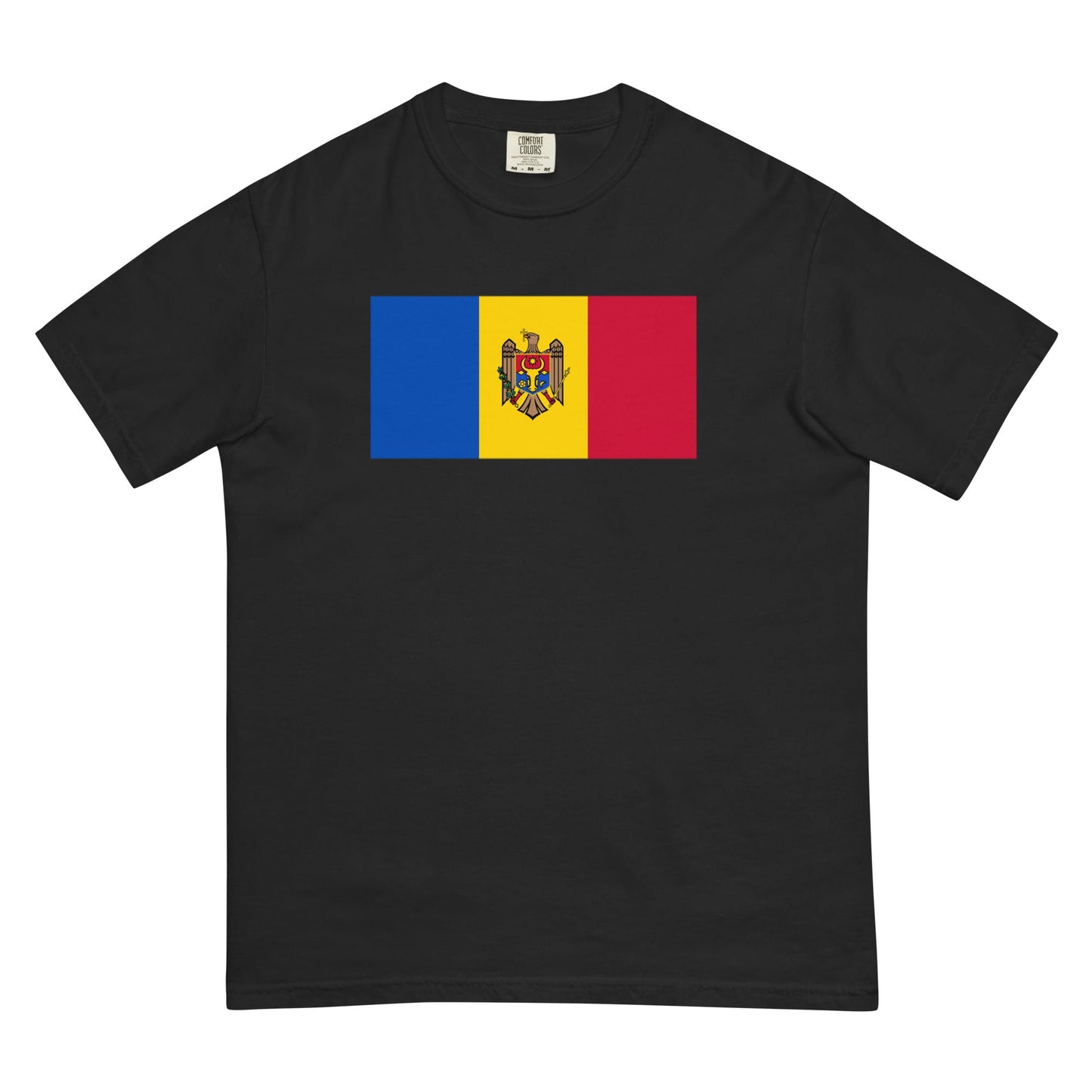 Moldova flag shirt in true navy, size 3X large