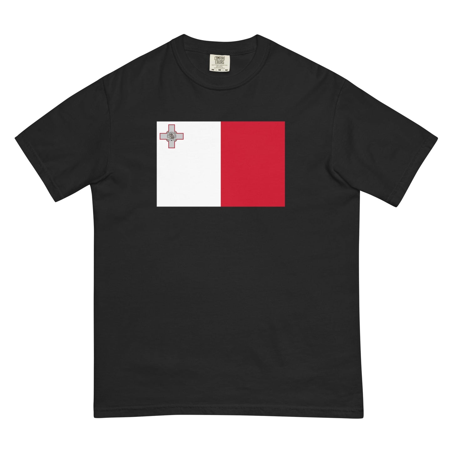 Malta pride shirt in true navy – unisex, 2X large