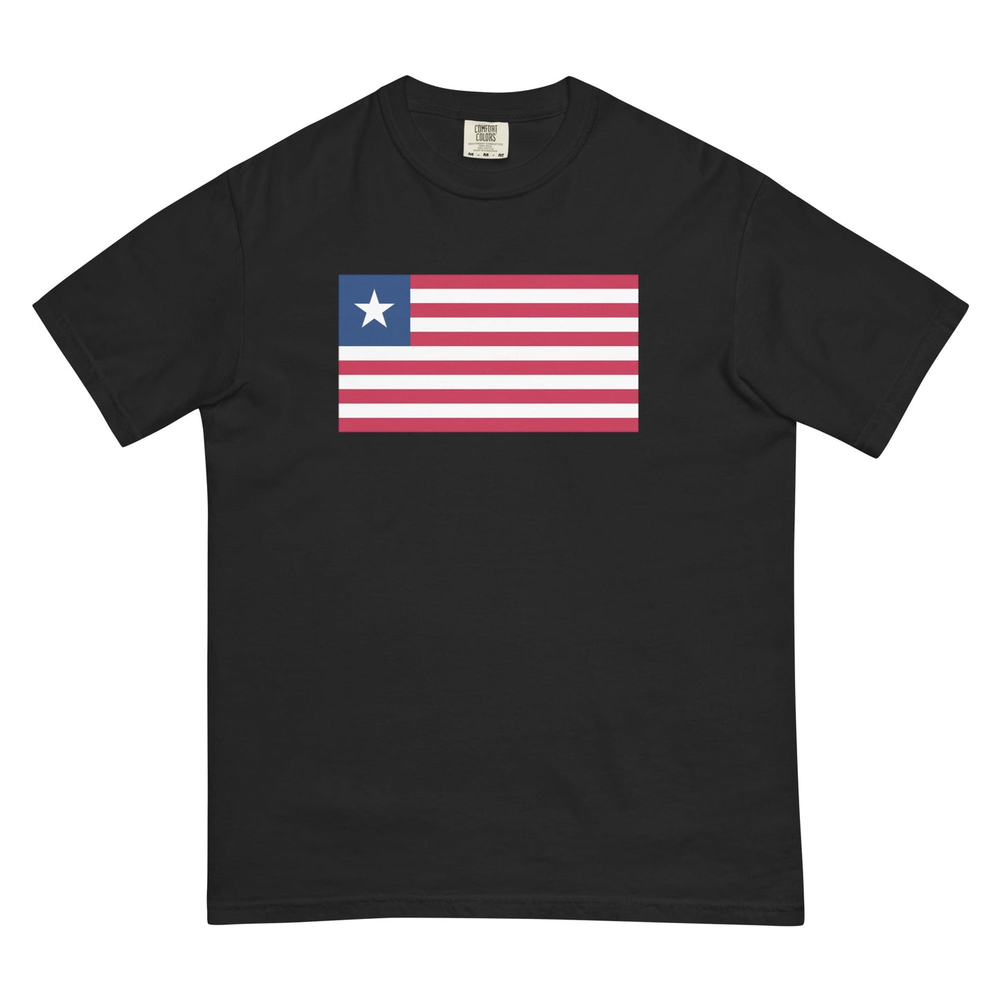 Liberia flag shirt in red, size 2X large