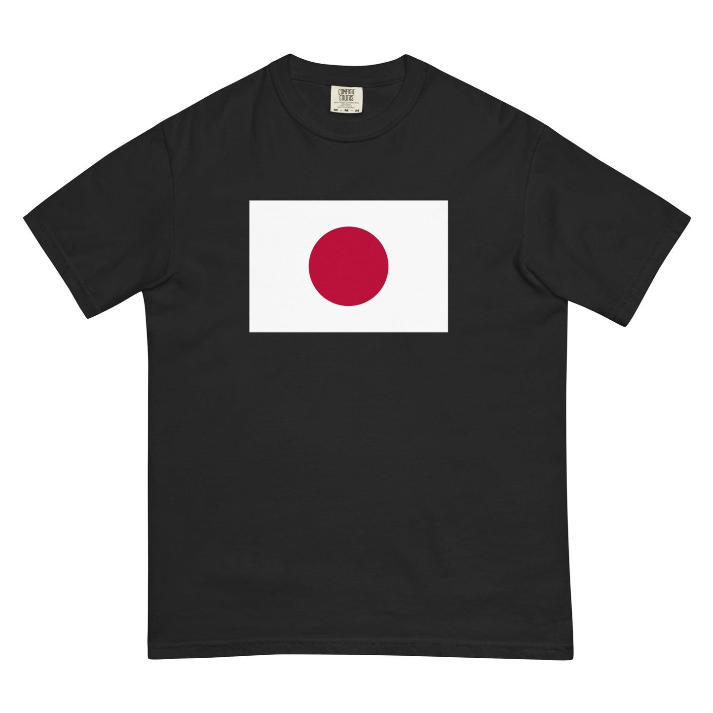 Flag tee representing Japan in true navy, 2X large