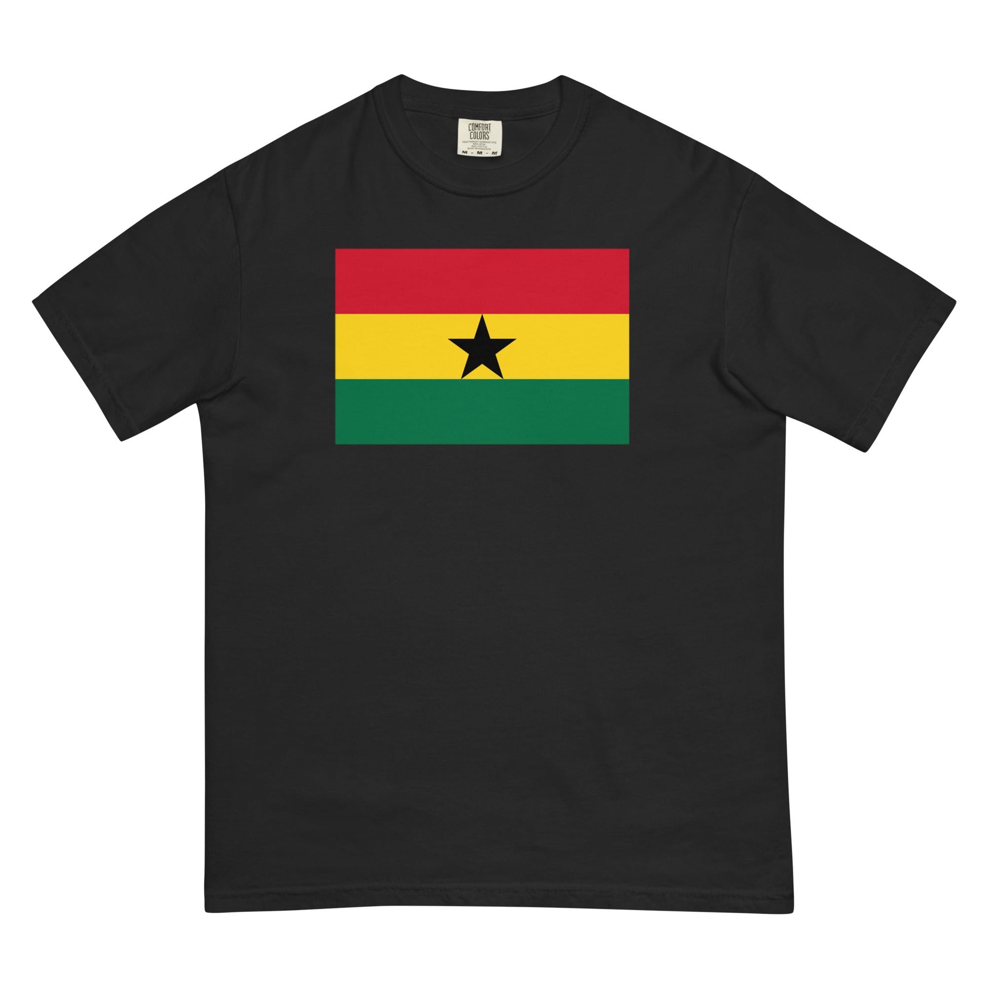 Ghana pride shirt in blue spruce – unisex, medium