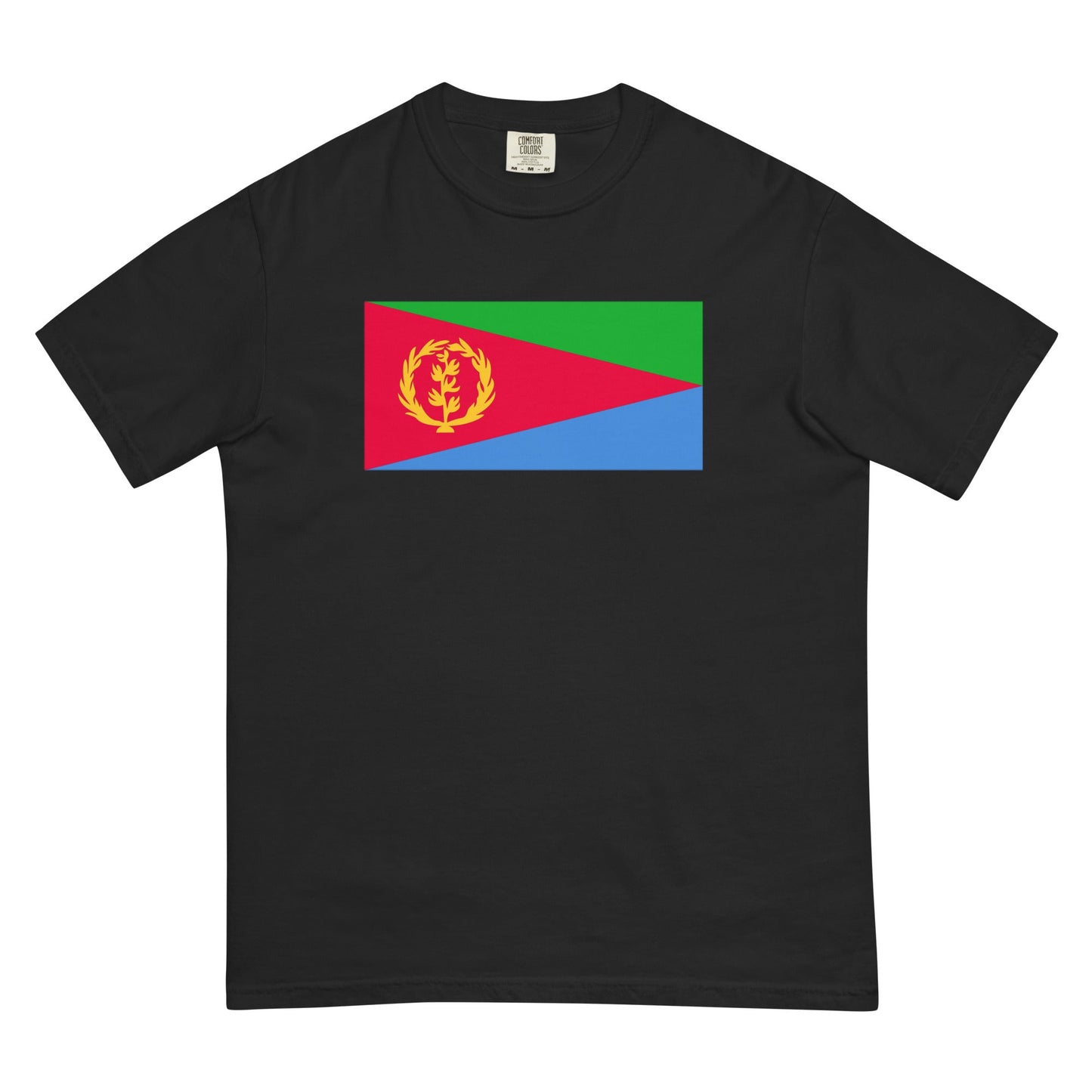 Eritrea heritage shirt, espresso, size small