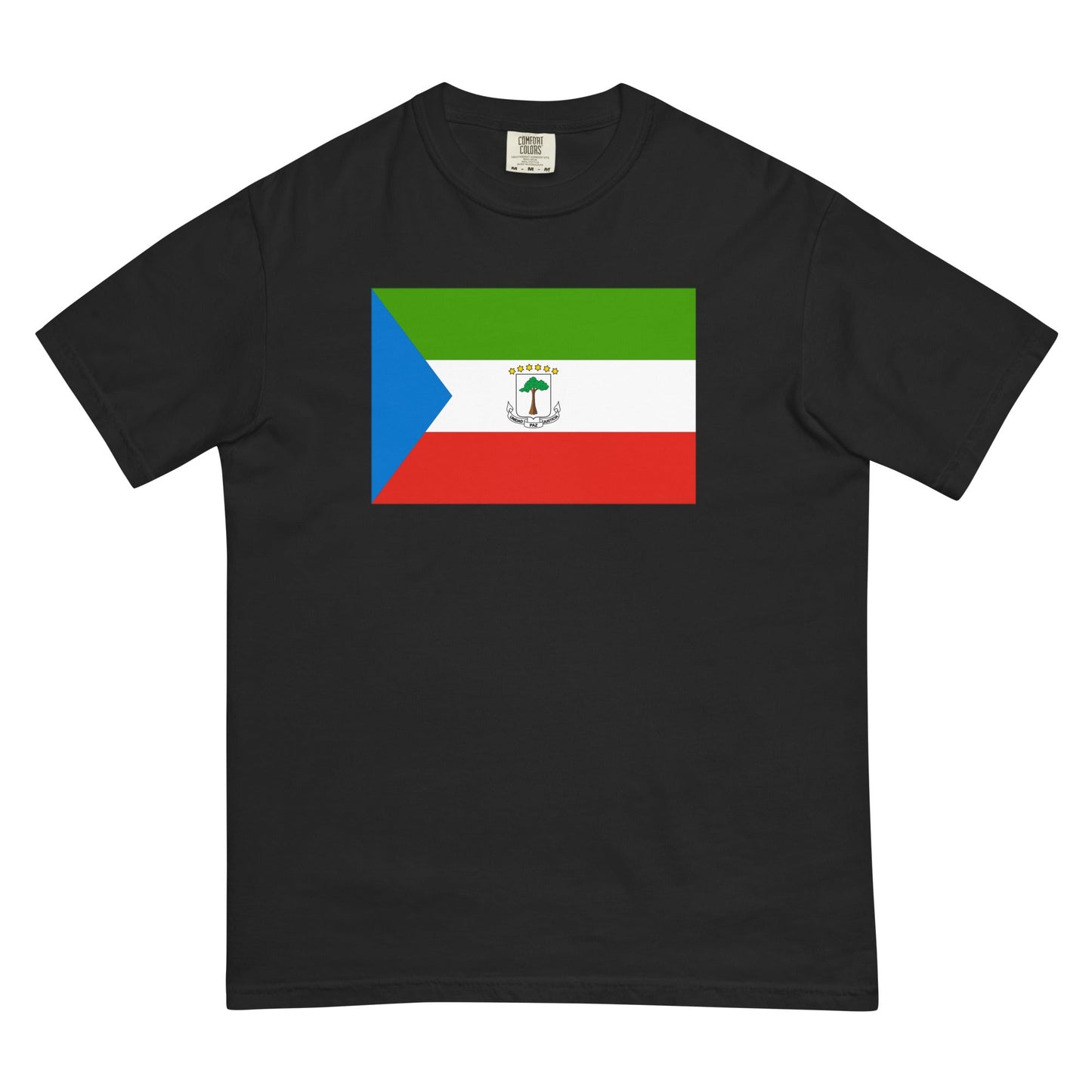 true navy flag shirt for Equatorial Guinea – size large