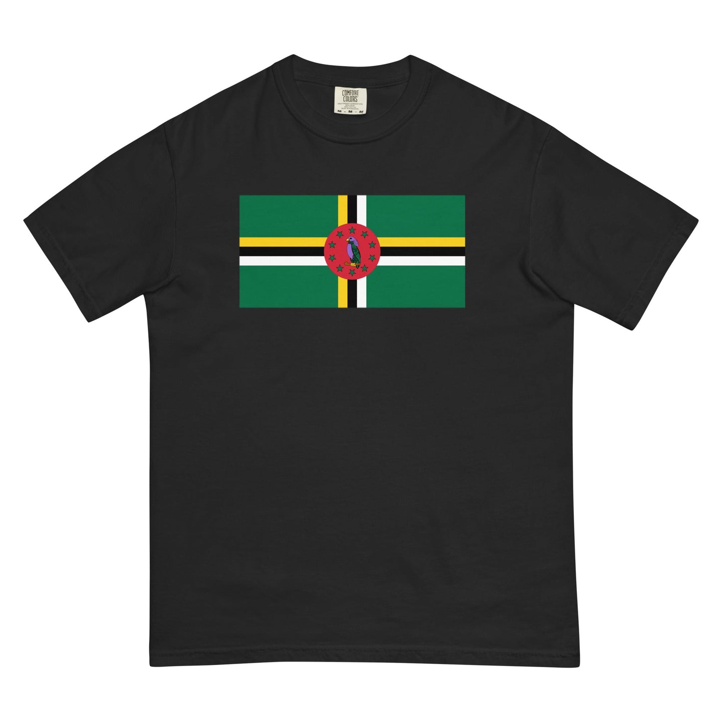 black flag shirt for Dominica – size small