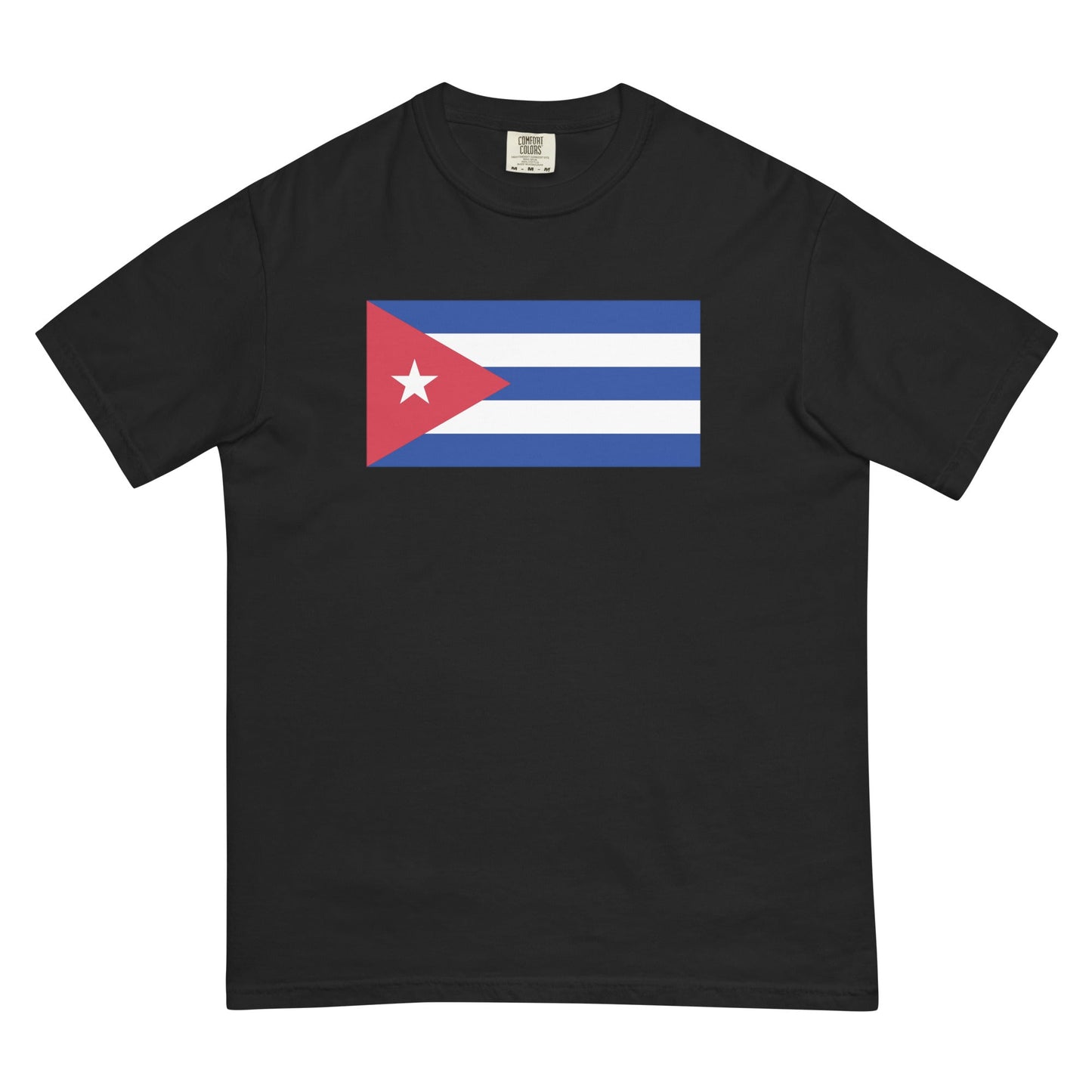 Cuba flag shirt in brick, size small
