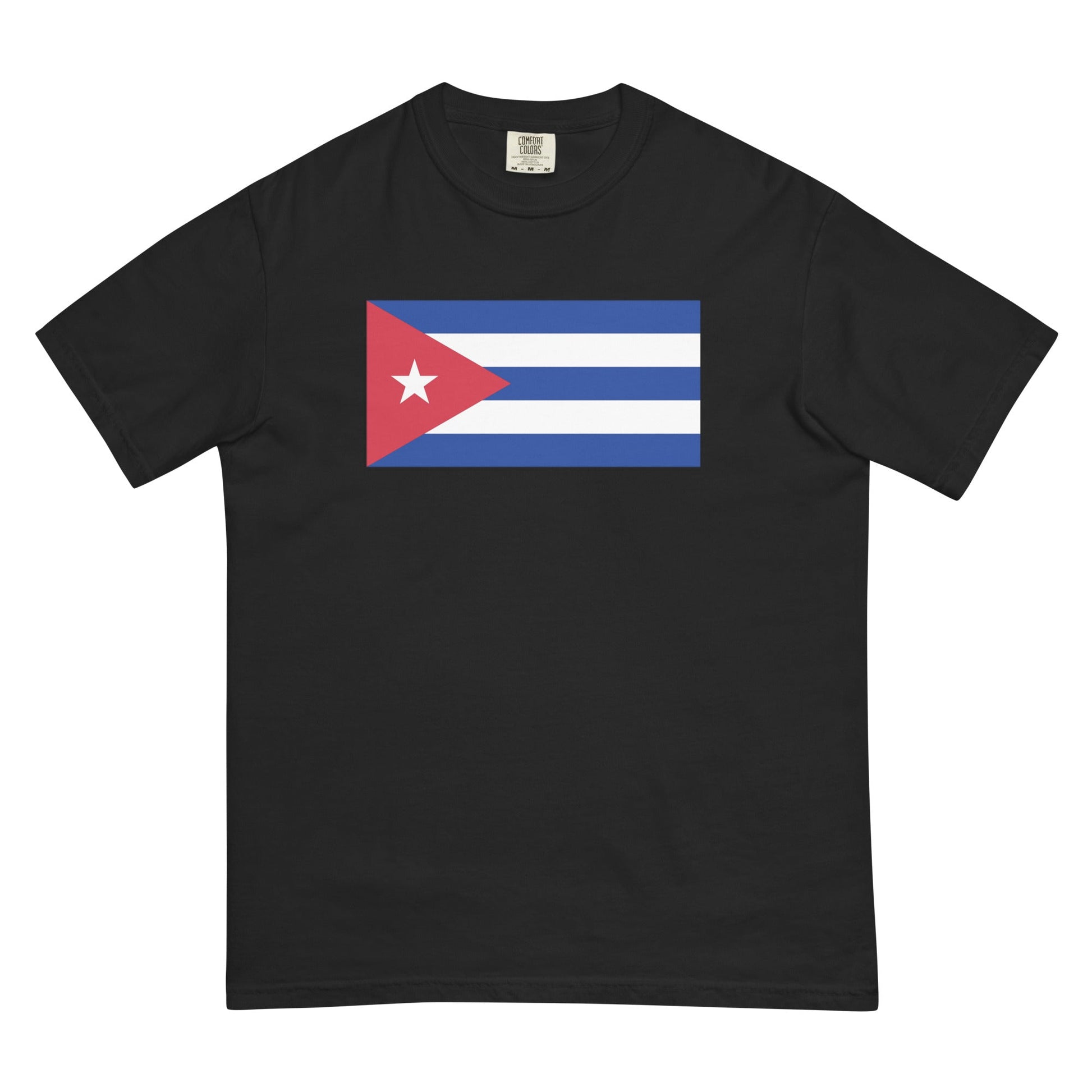 Cuba flag shirt in brick, size small
