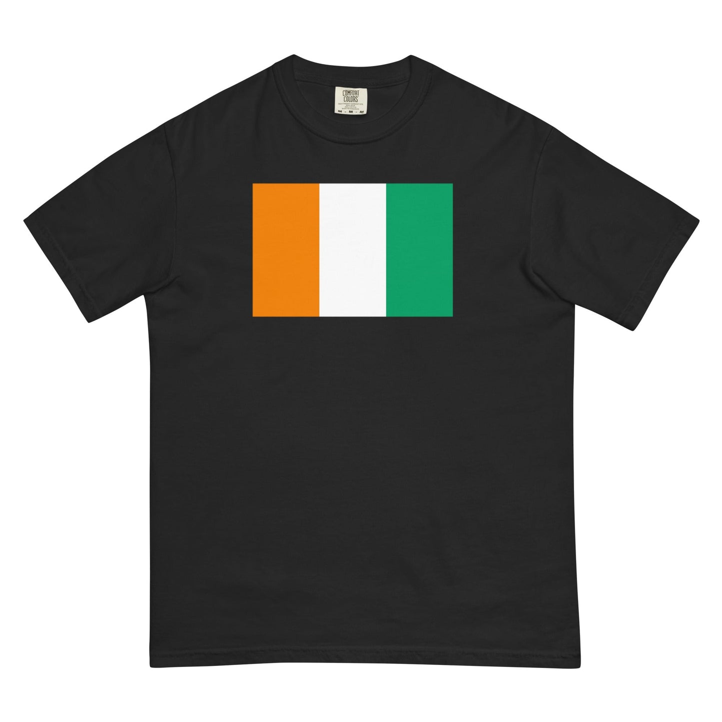 Cote Divoire flag shirt in brick, size 2X large