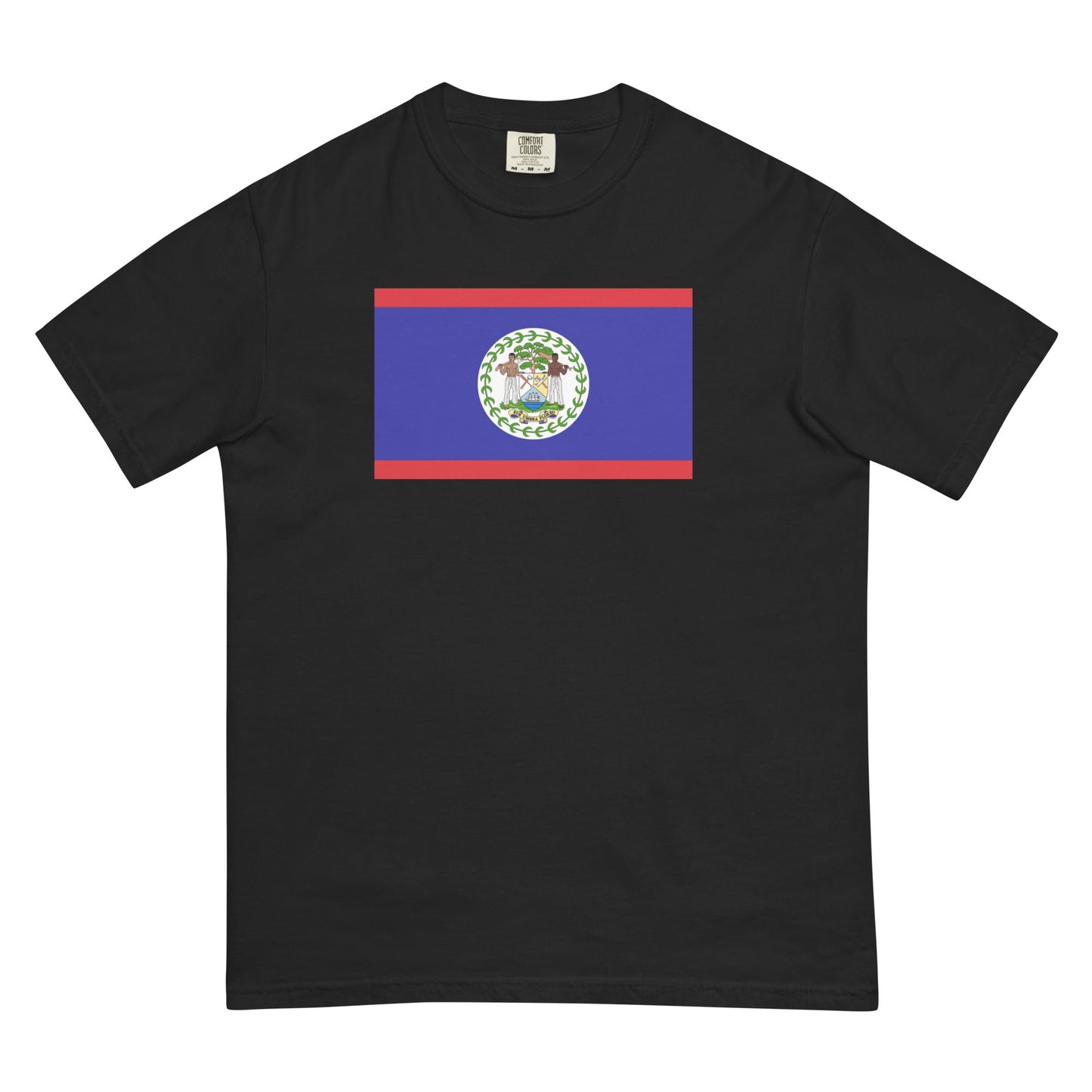 yam flag shirt for Belize – size large