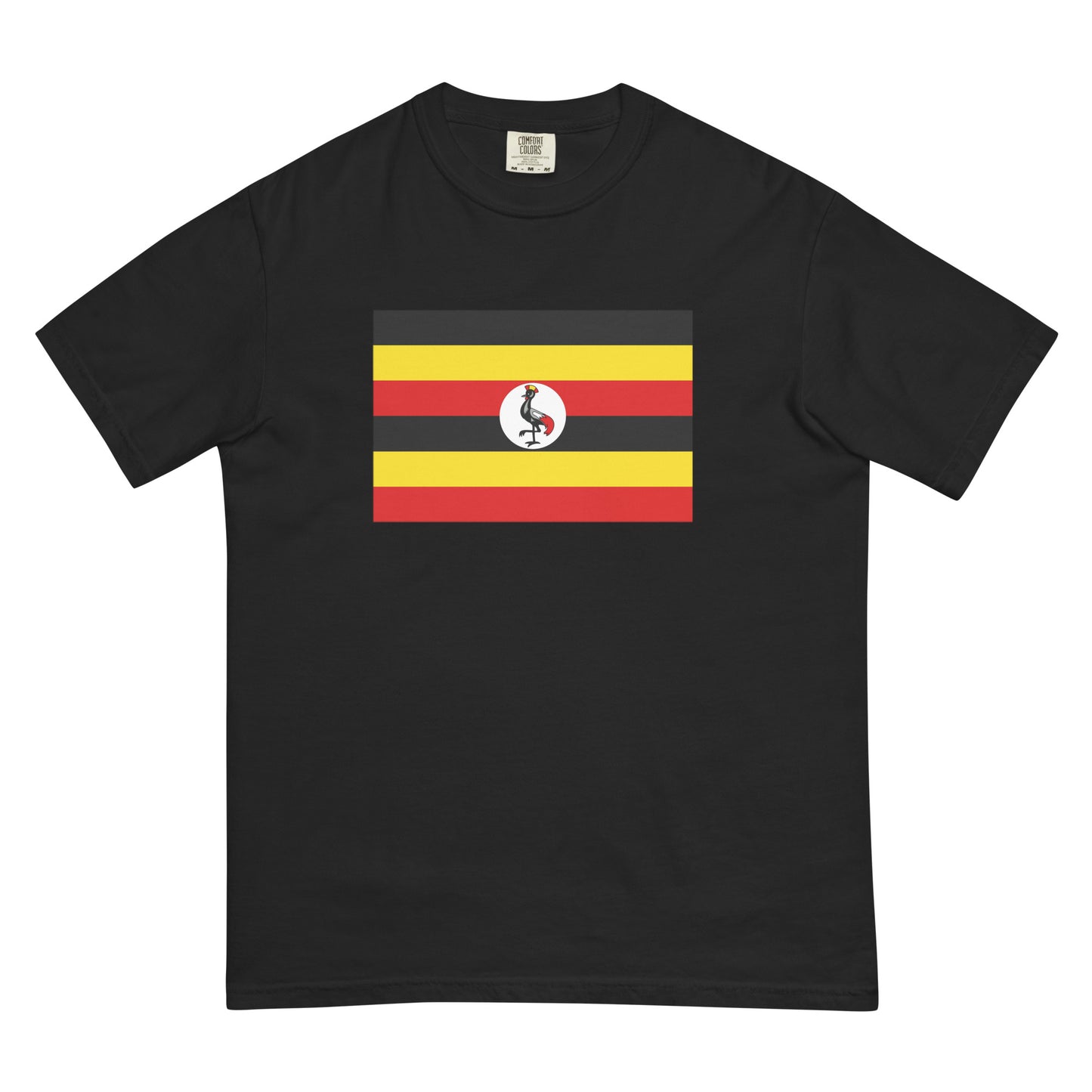 Uganda pride shirt in true navy – unisex, 3X large