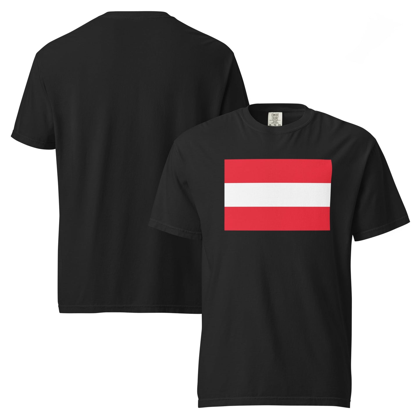 Austria national shirt, extra large, in black