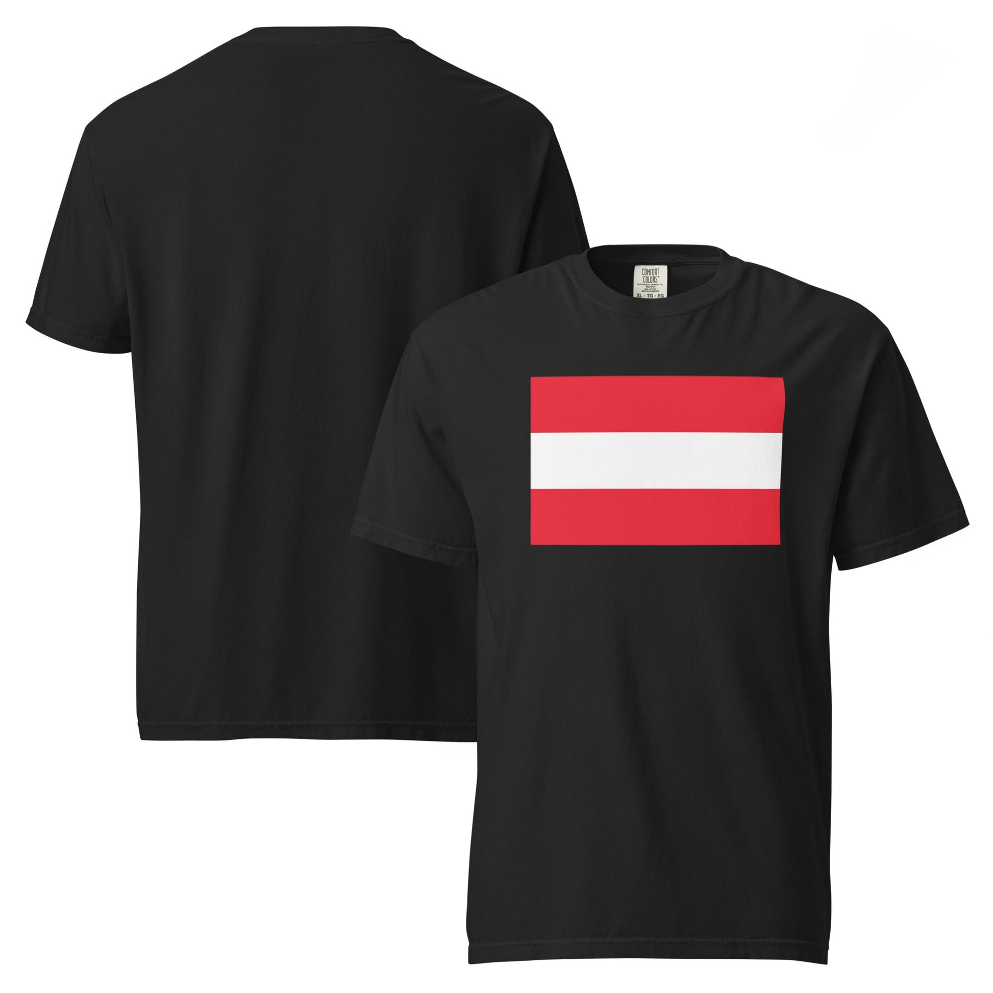 Austria national shirt, extra large, in black