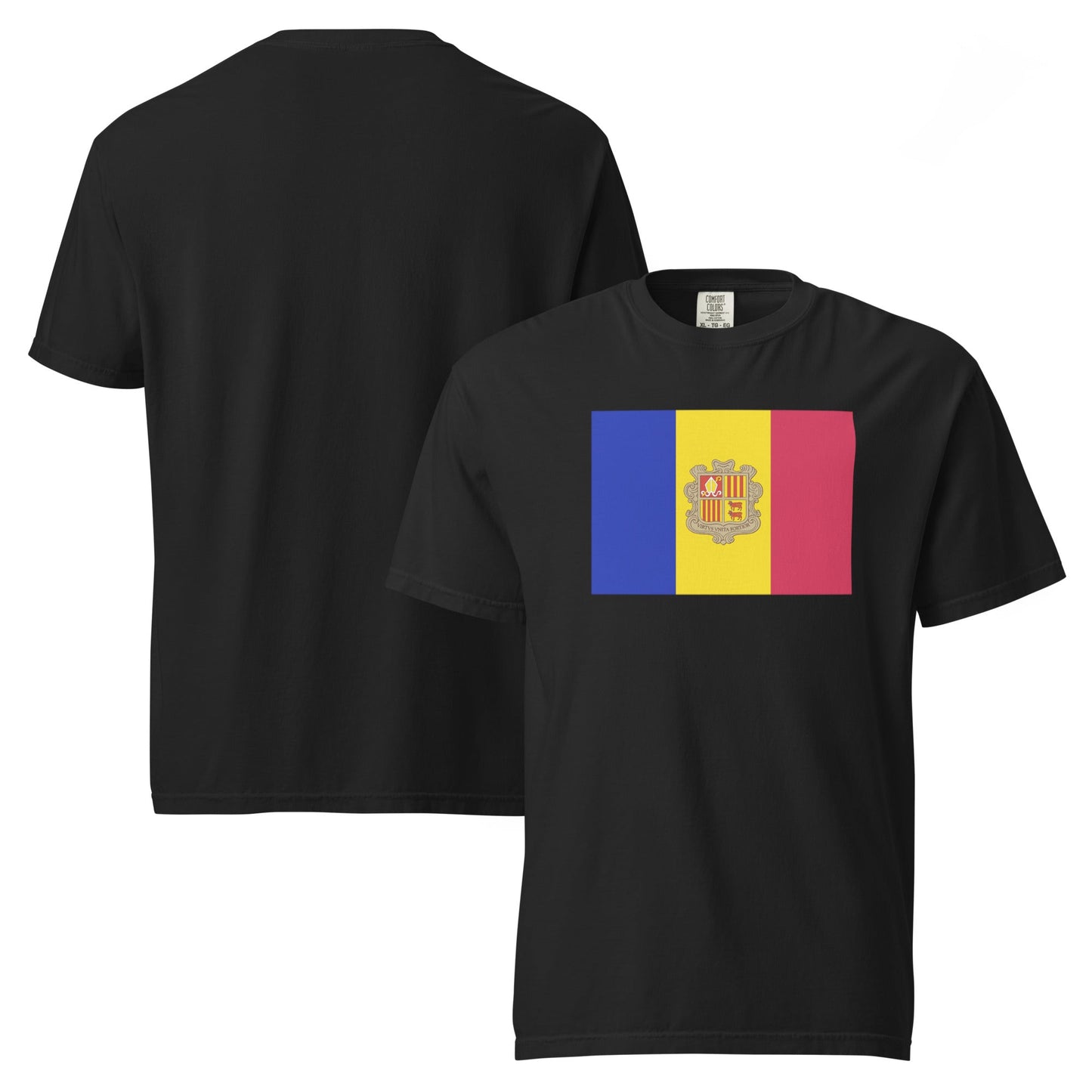 black flag shirt for Andorra – size 4X large