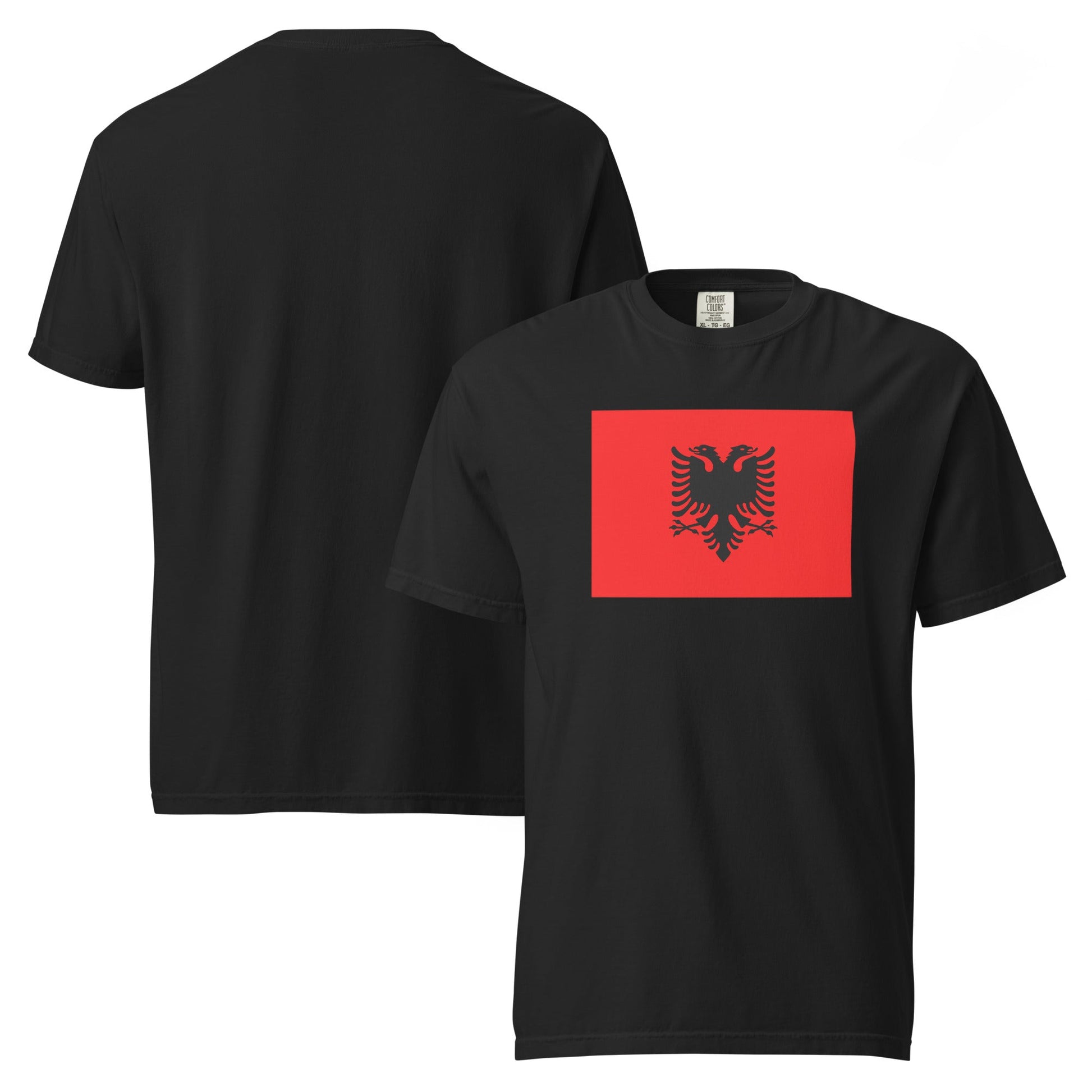 Albania heritage shirt, black, size 3X large