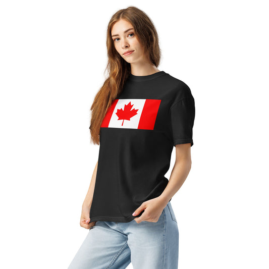 Canada heritage shirt, black, size medium