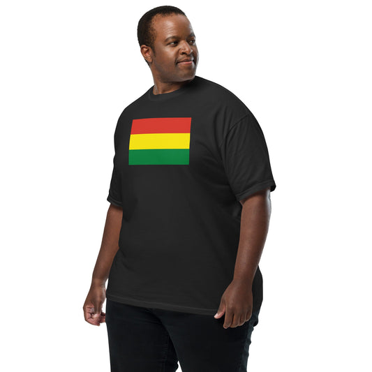 Bolivia pride shirt in black – unisex, medium