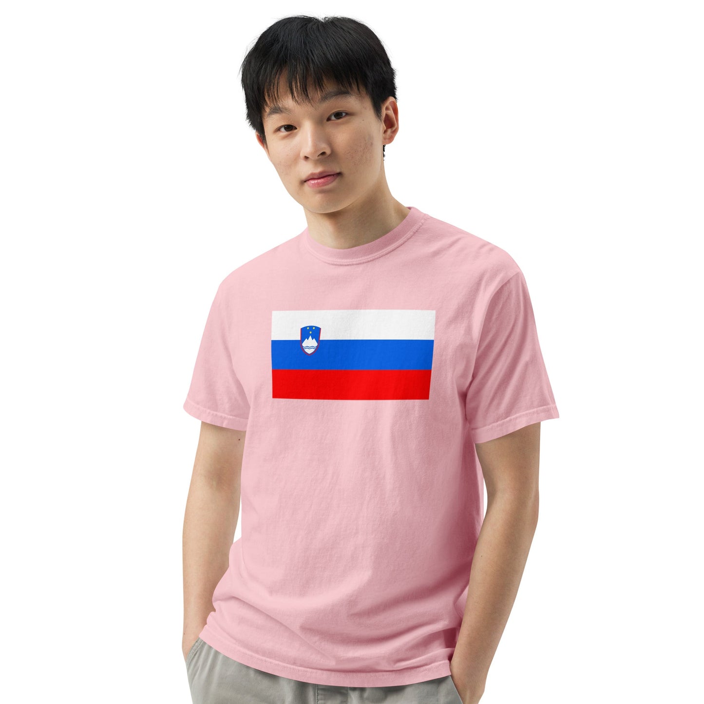 Slovenia heritage shirt, moss, size small