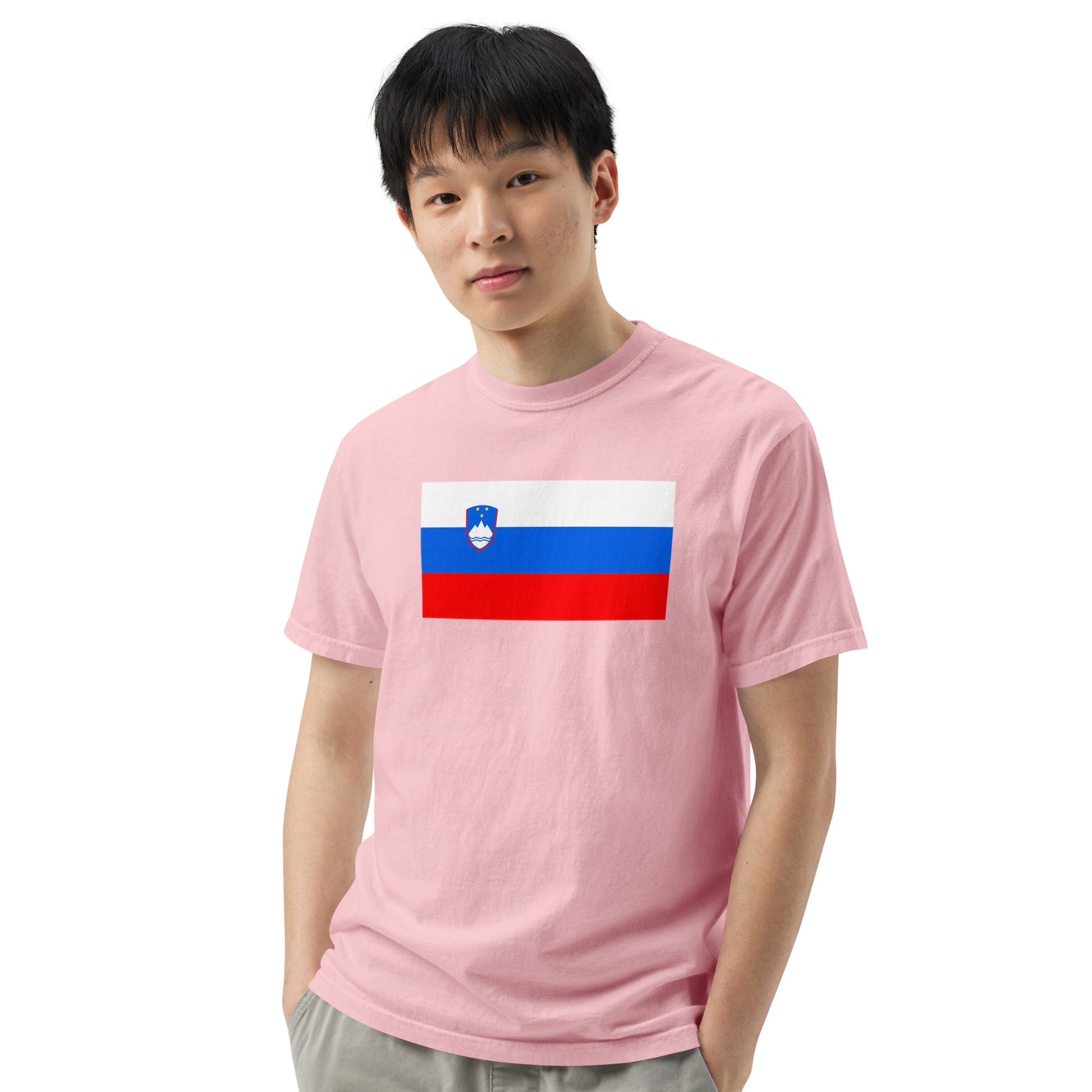 Slovenia heritage shirt, moss, size small