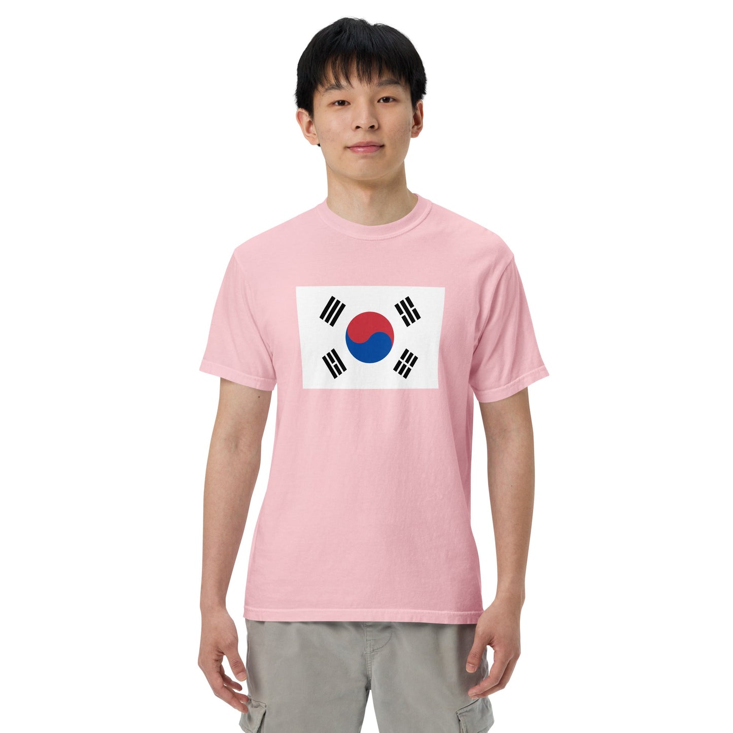 South Korea pride shirt in blue spruce – unisex, extra large