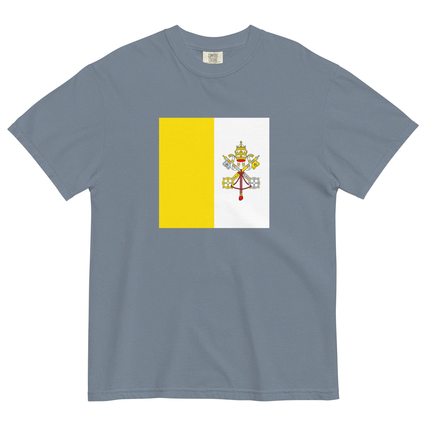 Vatican City heritage shirt, red, size medium