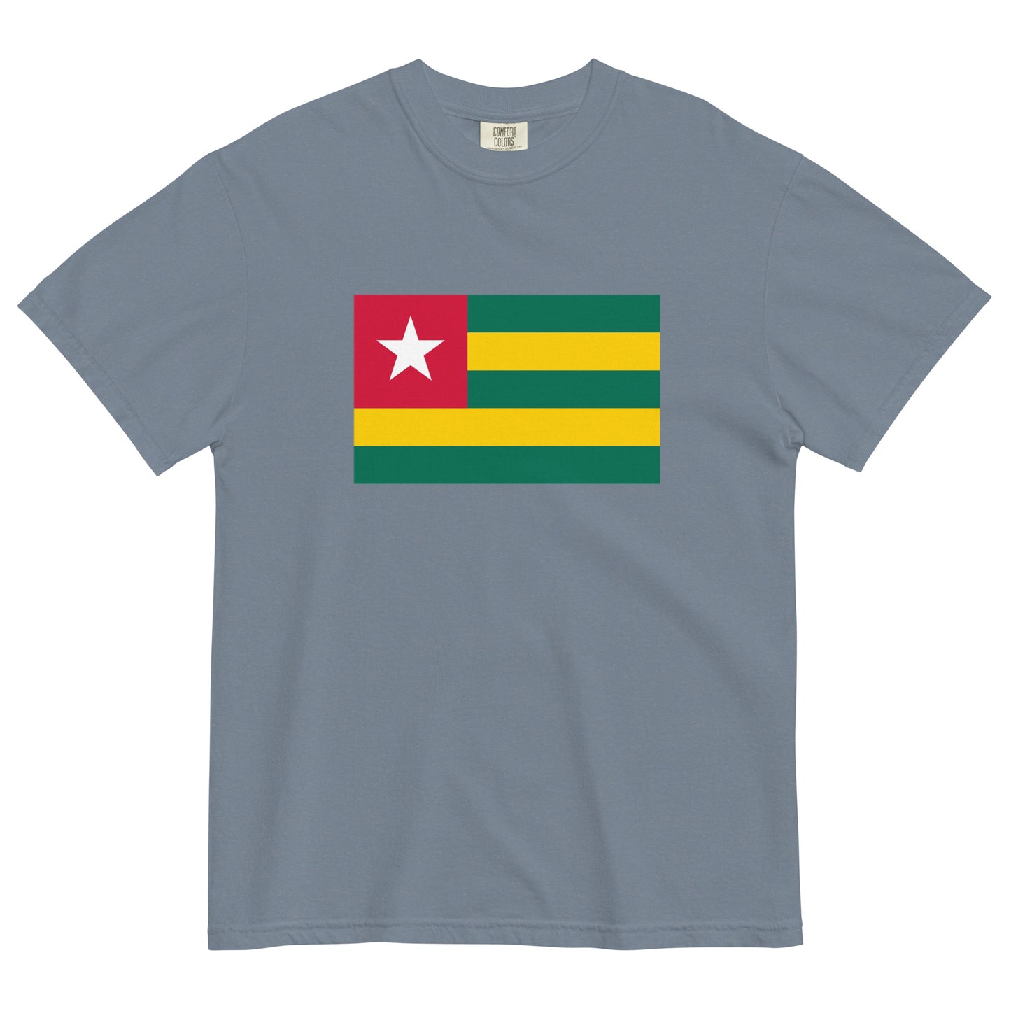 red flag shirt for Togo – size large