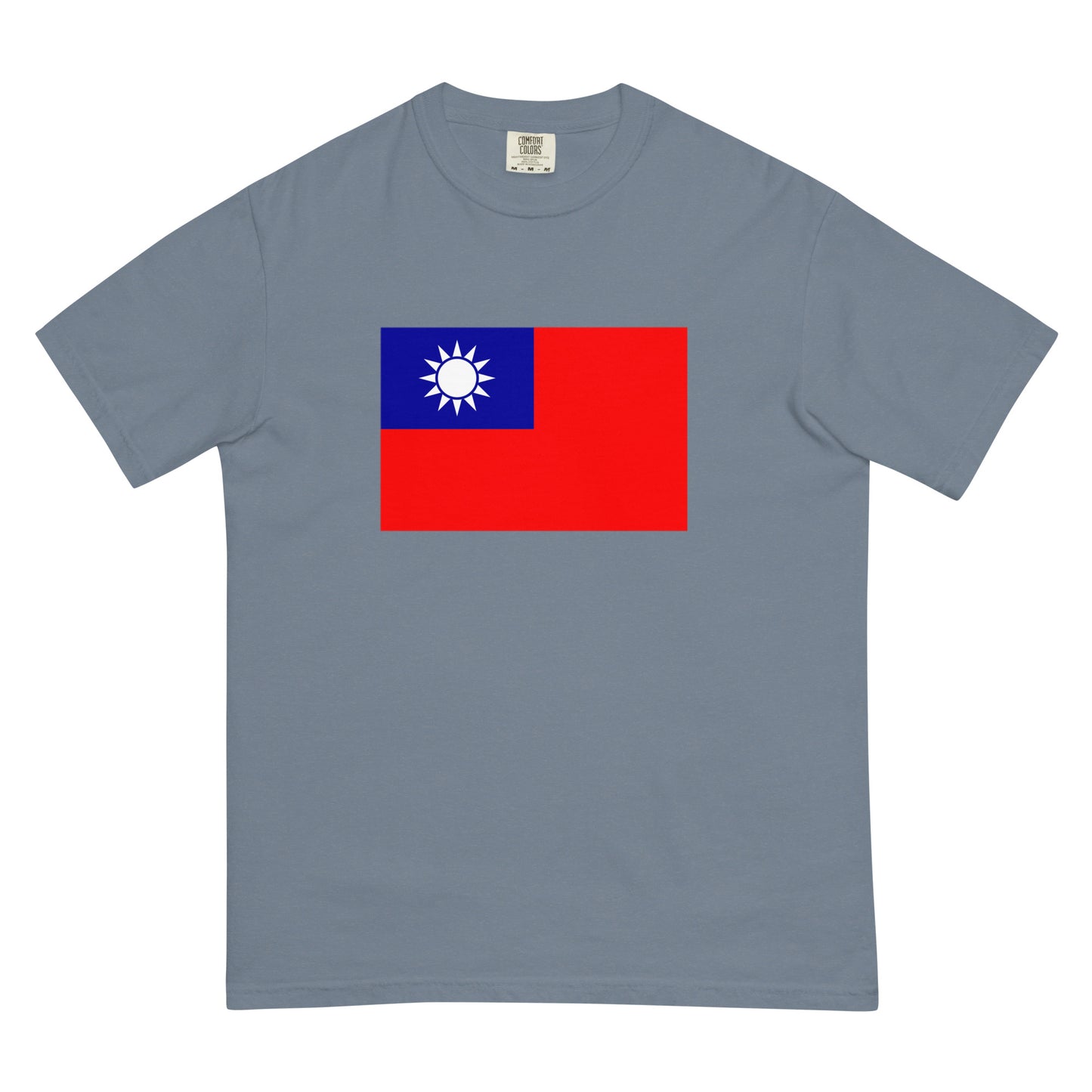 Taiwan heritage shirt, true navy, size large