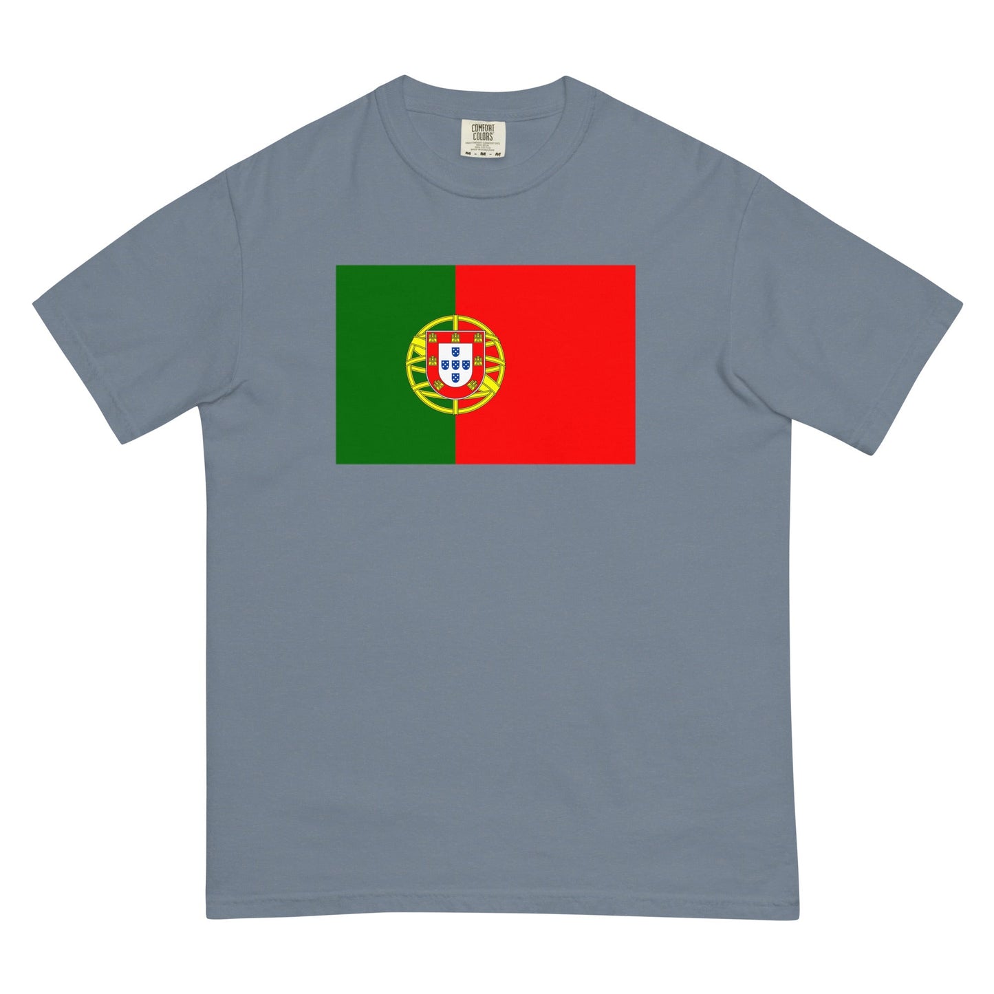 Portugal pride shirt in true navy – unisex, extra large
