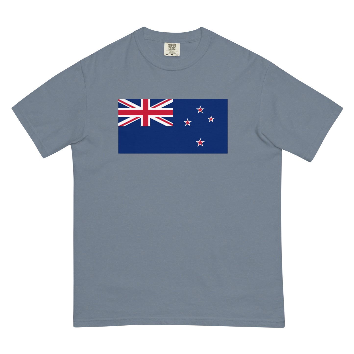 Nicaragua 1 flag shirt in true navy, size small