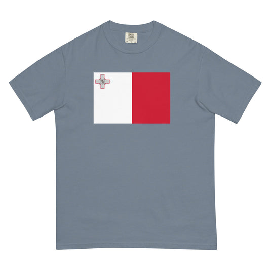 Malta heritage shirt, black, size small