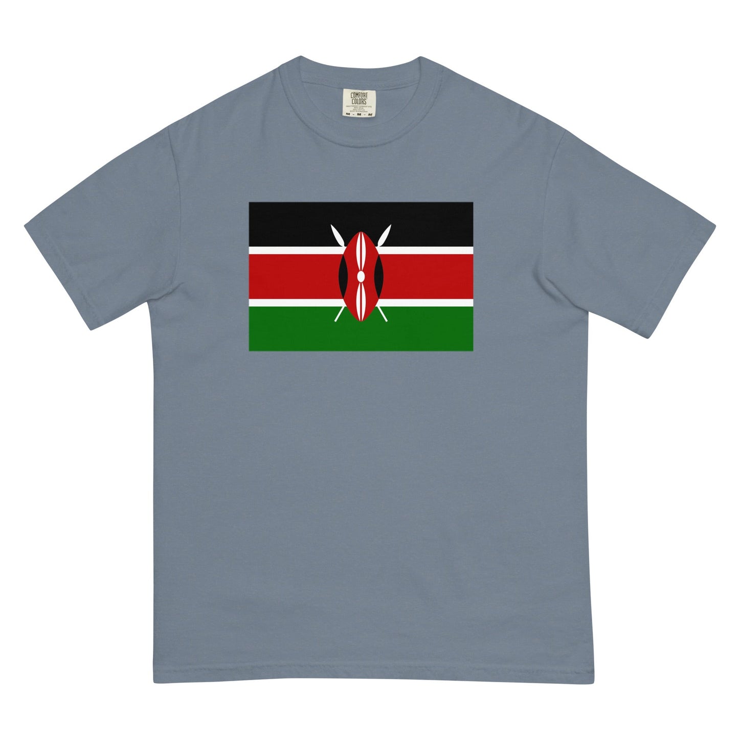 Kenya pride shirt in brick – unisex, large
