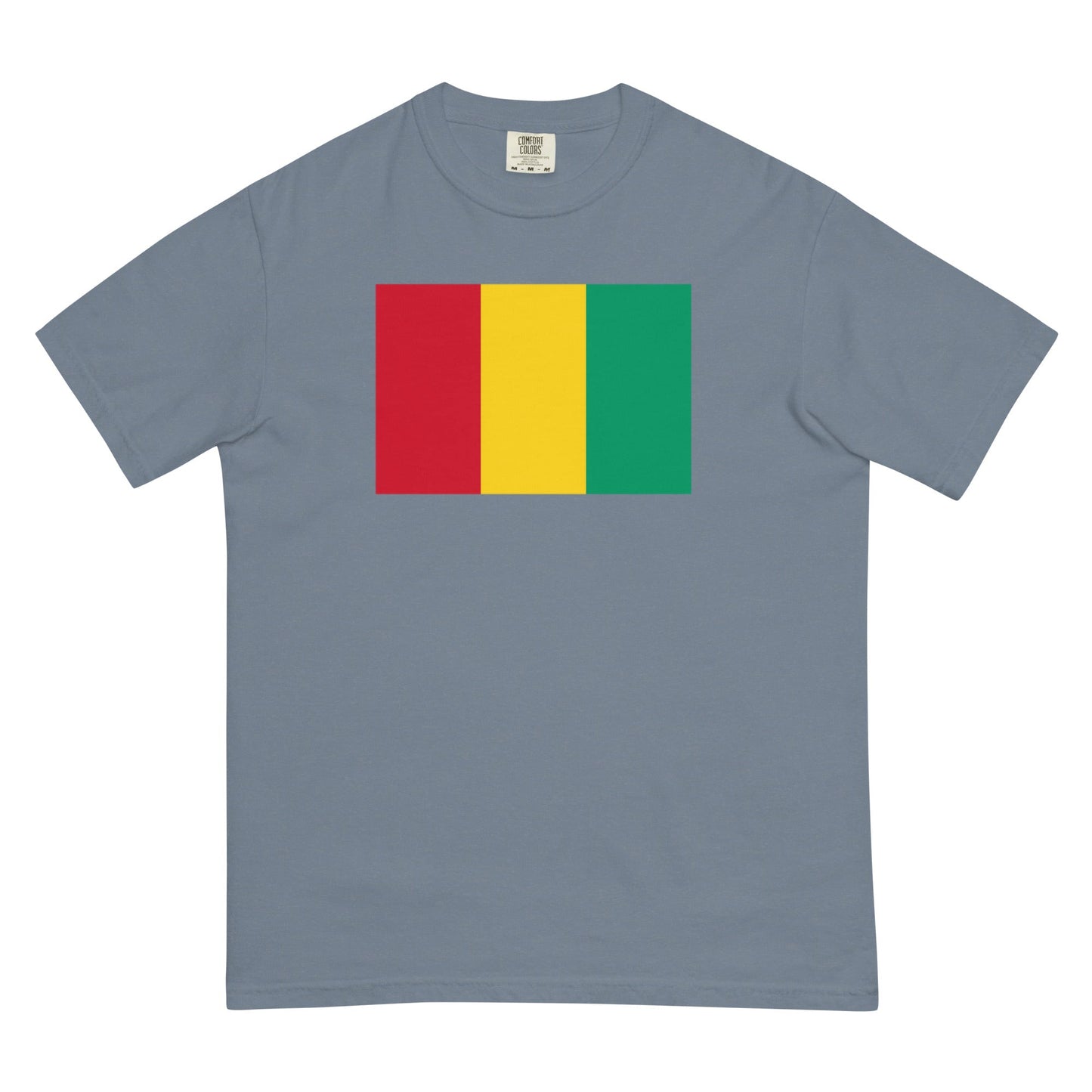 Flag tee representing Guinea in crimson, 3X large