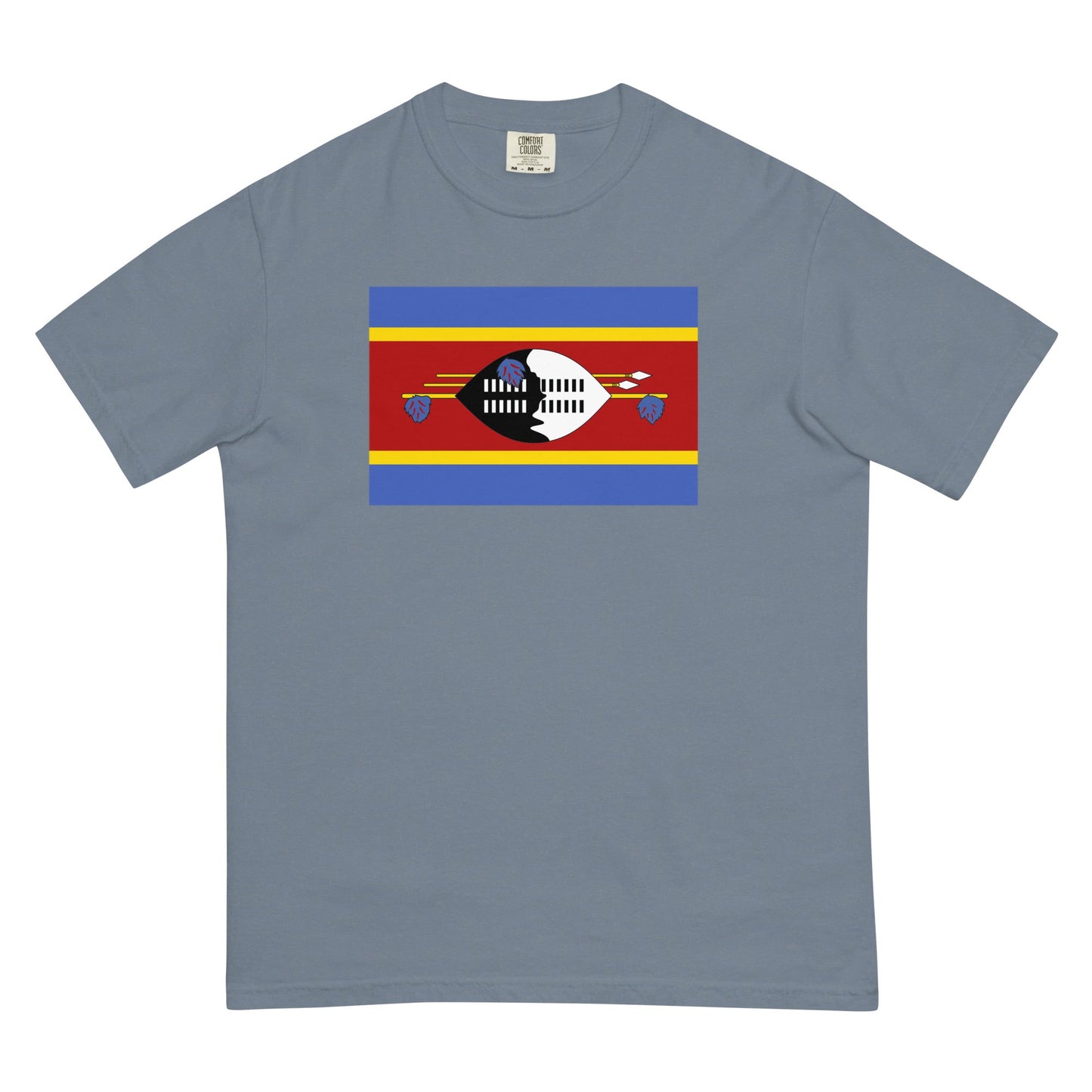 Eswatini Formerly Swaziland national shirt, small, in espresso