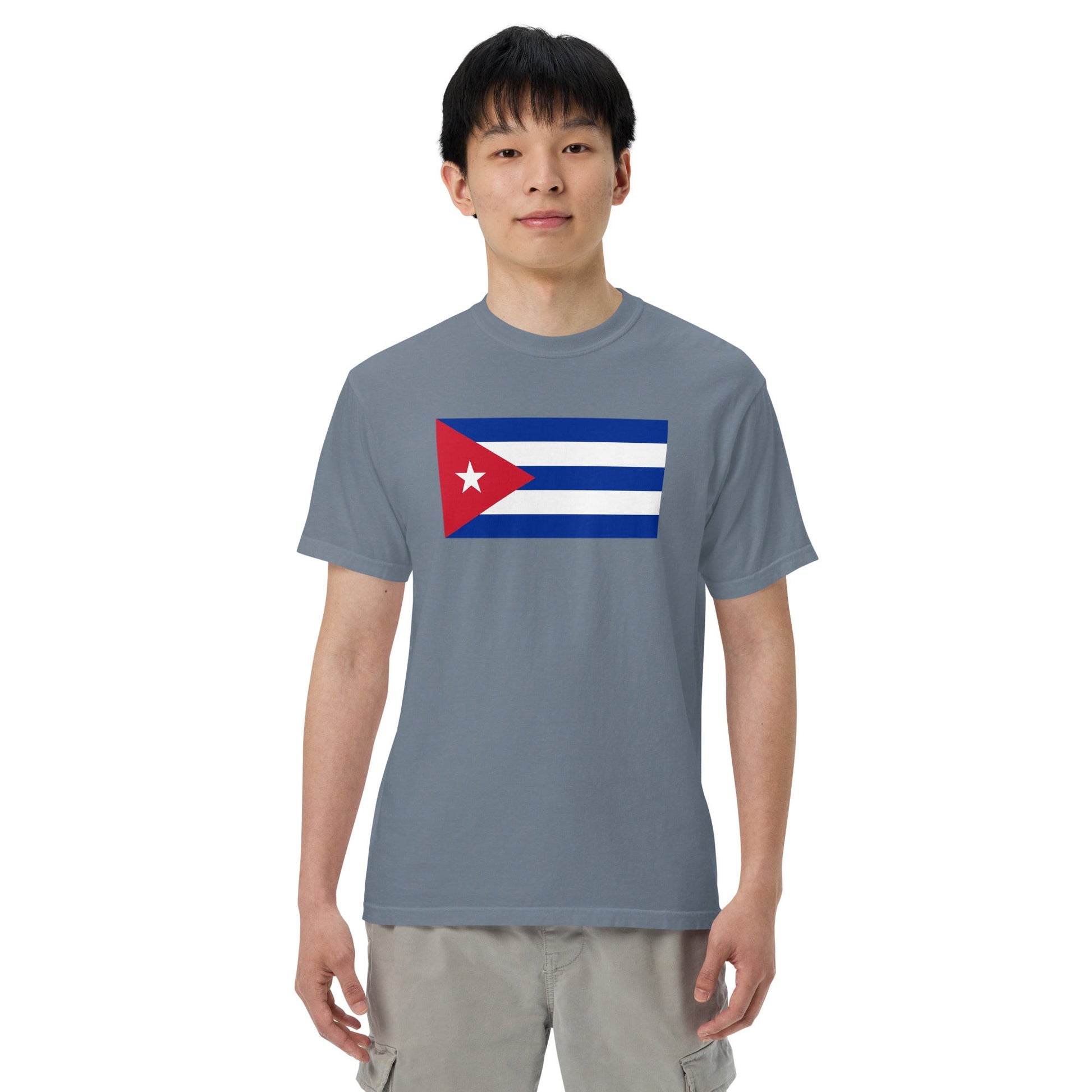 Cuba pride shirt in red – unisex, 2X large