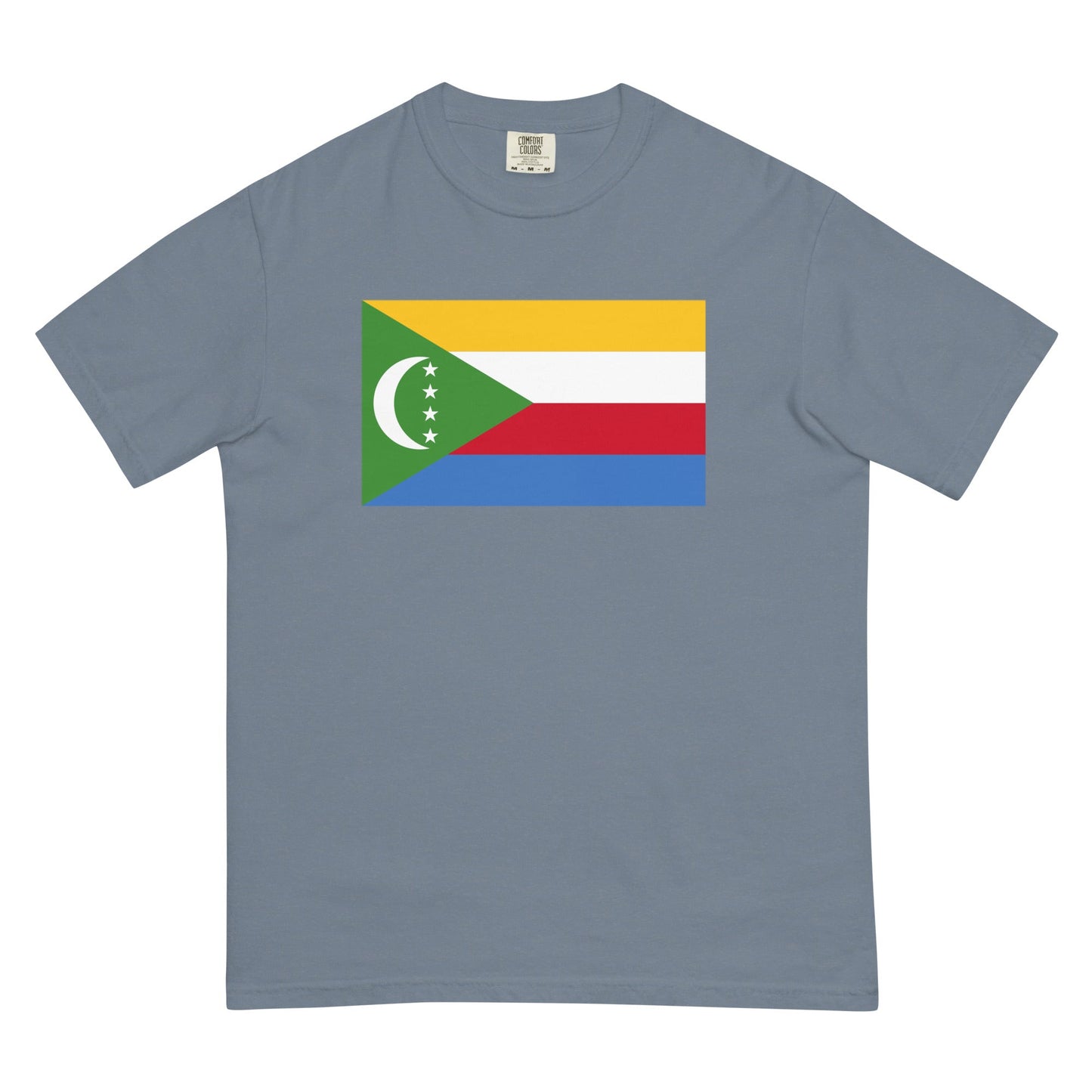 blue spruce flag shirt for Comoros – size large