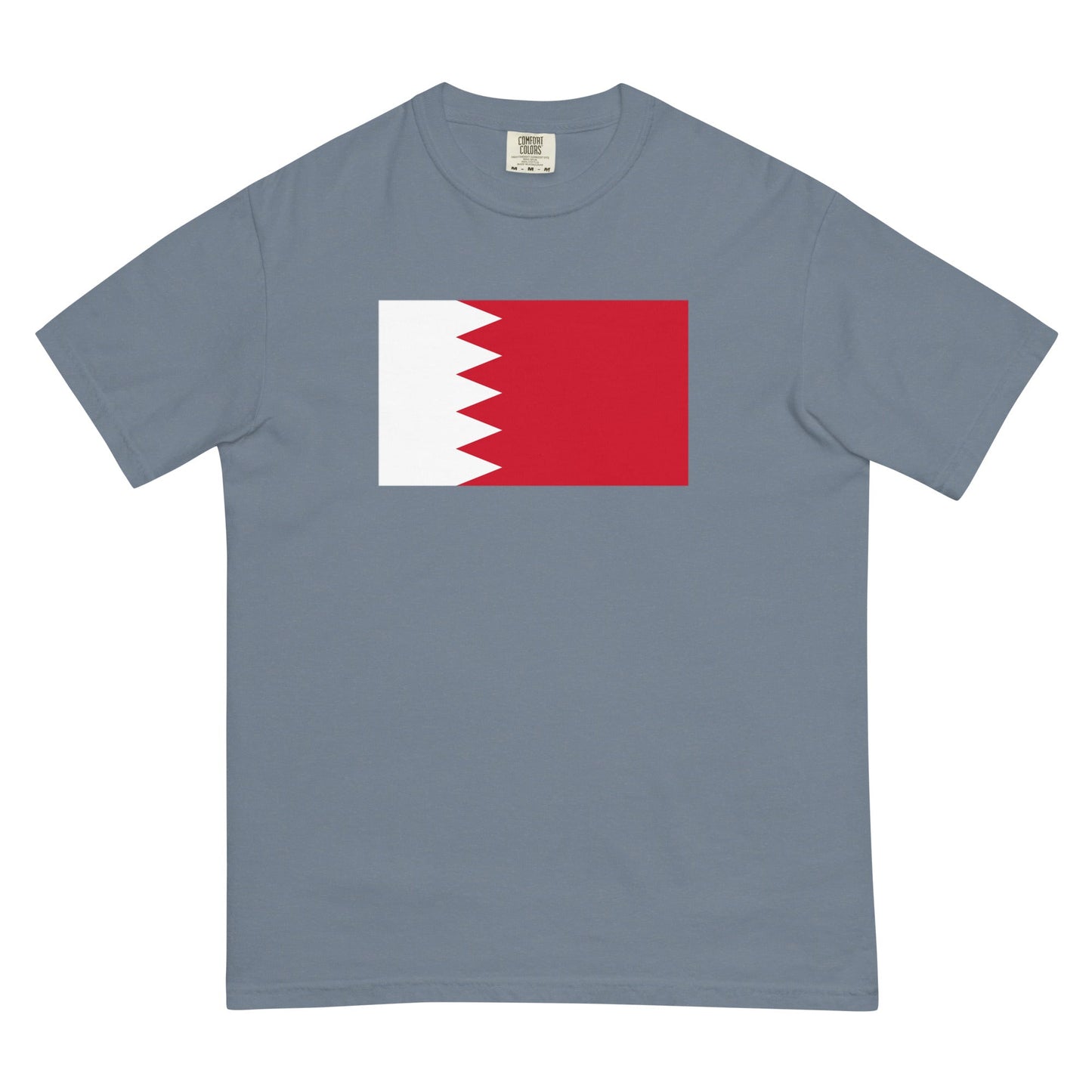Bahrain flag shirt in espresso, size 3X large