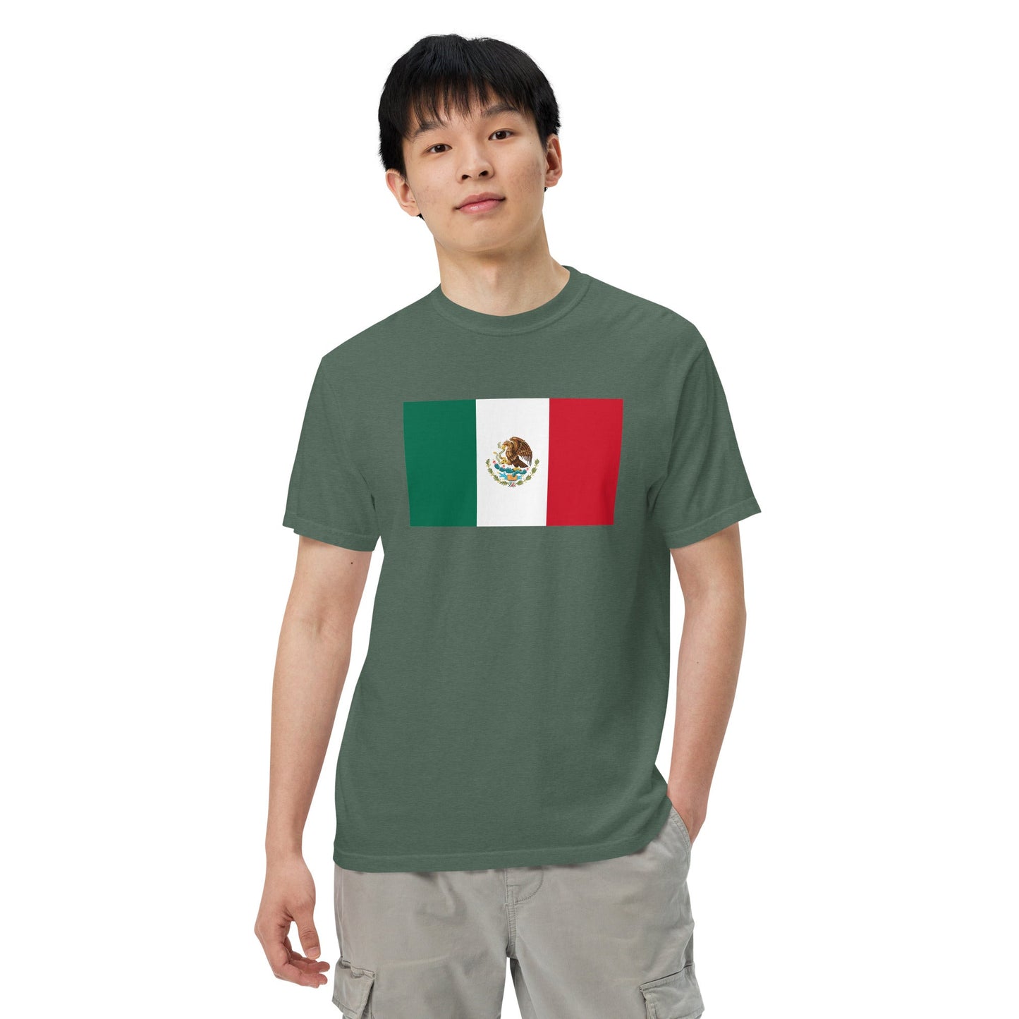 Mexico 1 pride shirt in black – unisex, extra large